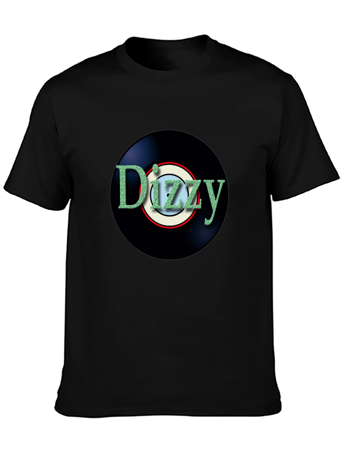 Dizzy Vinyl Record Graphic T-Shirt