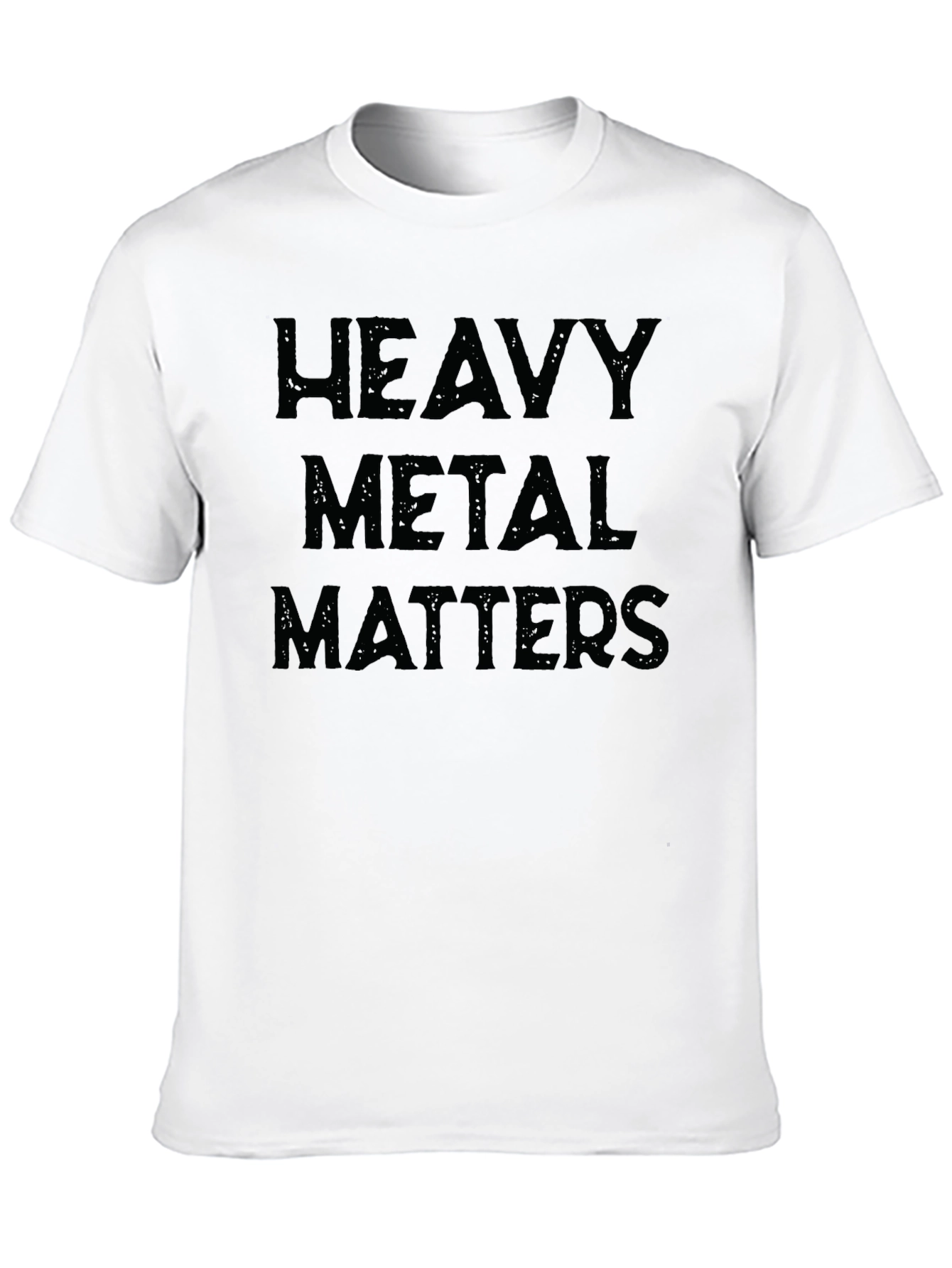 Heavy Metal Matters Graphic Tee - Black T-Shirt