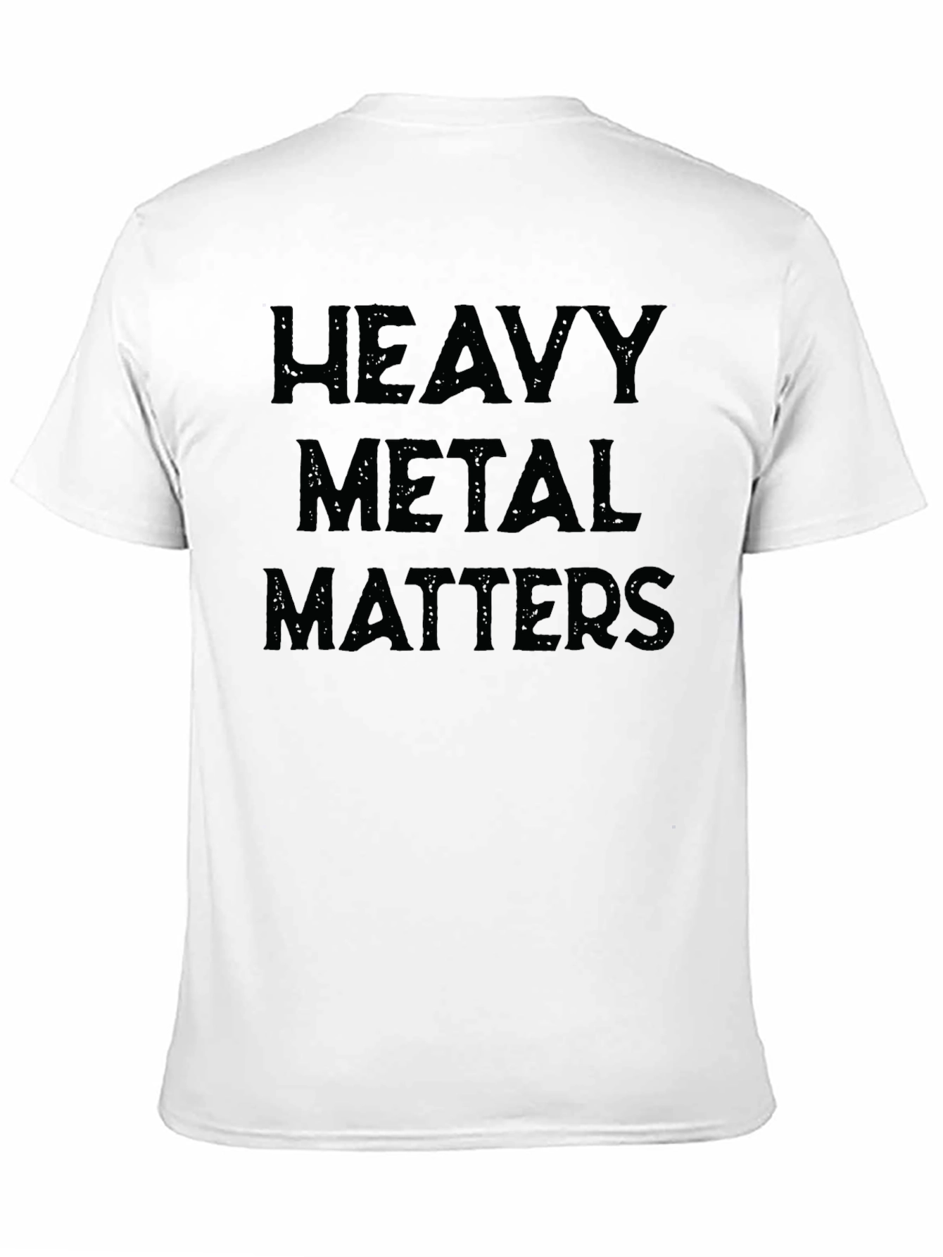 Heavy Metal Matters Graphic Tee - Black T-Shirt