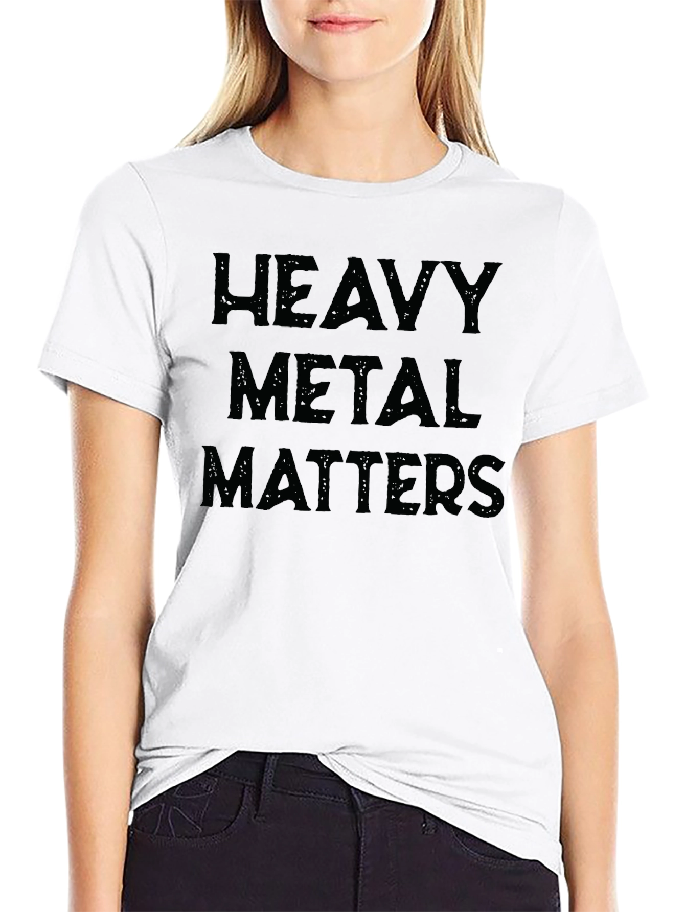 Heavy Metal Matters Graphic Tee - Black T-Shirt