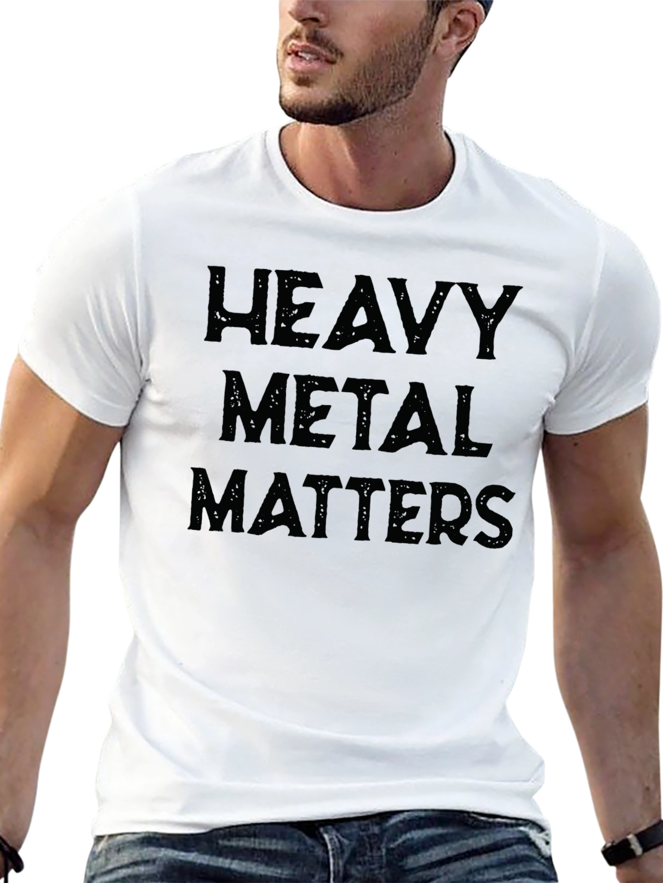 Heavy Metal Matters Graphic Tee - Black T-Shirt