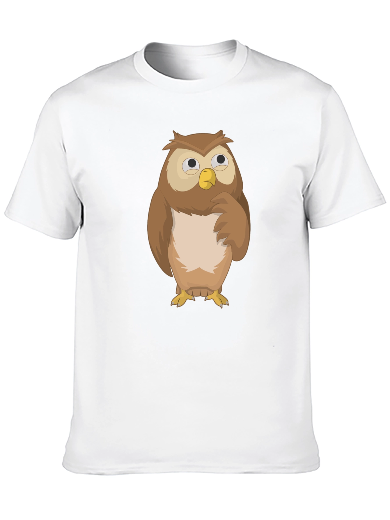 Owl Graphic Tee - Mens Black T-Shirt