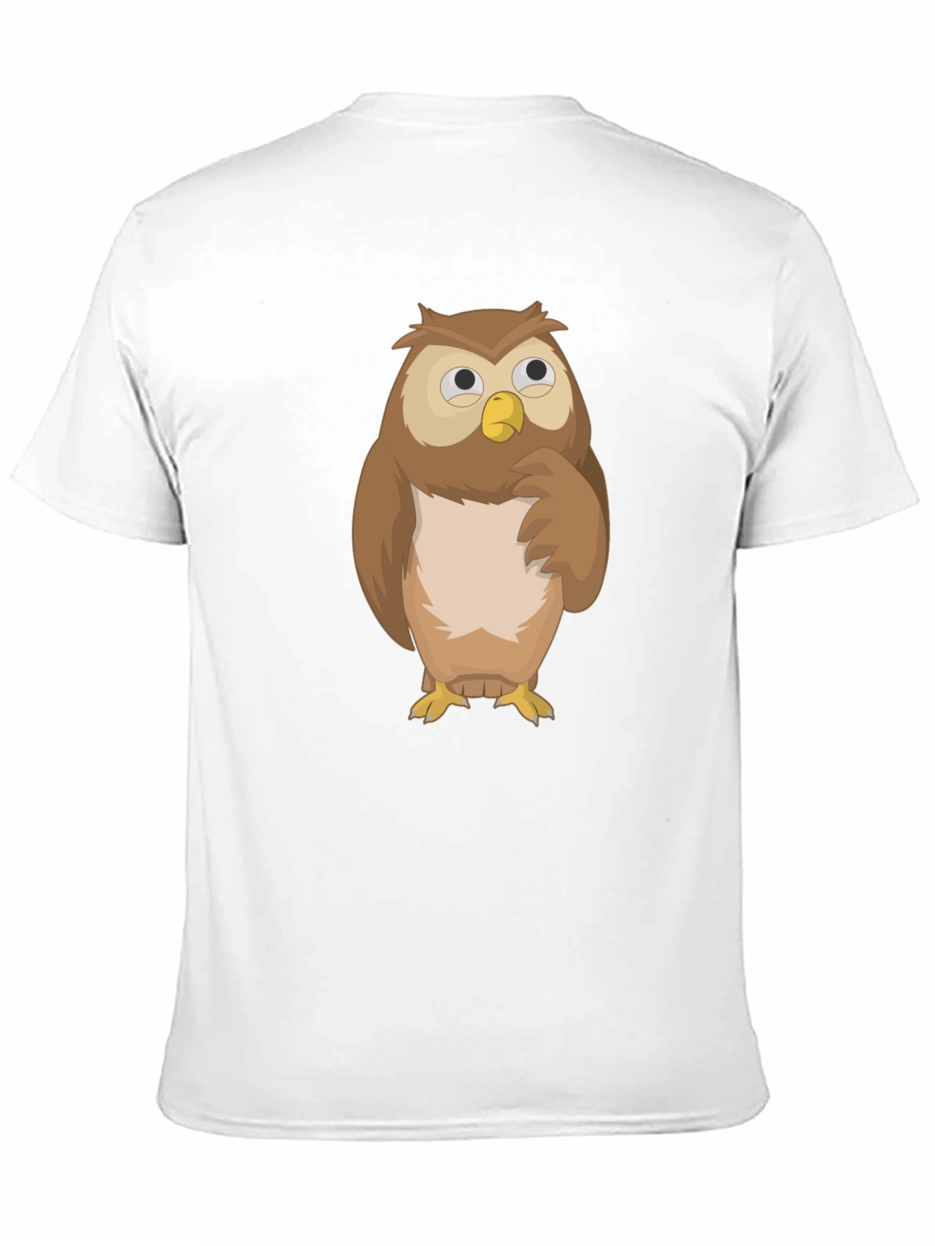 Owl Graphic Tee - Mens Black T-Shirt