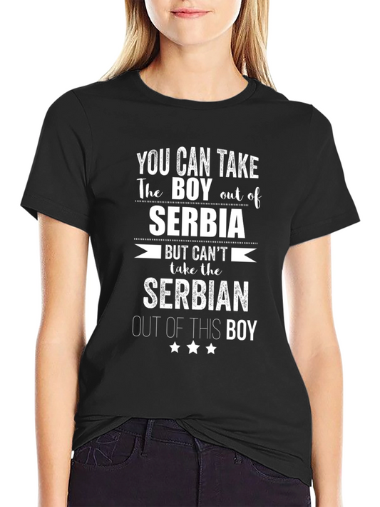 Serbian Boy Pride T-Shirt - Serbia Souvenir