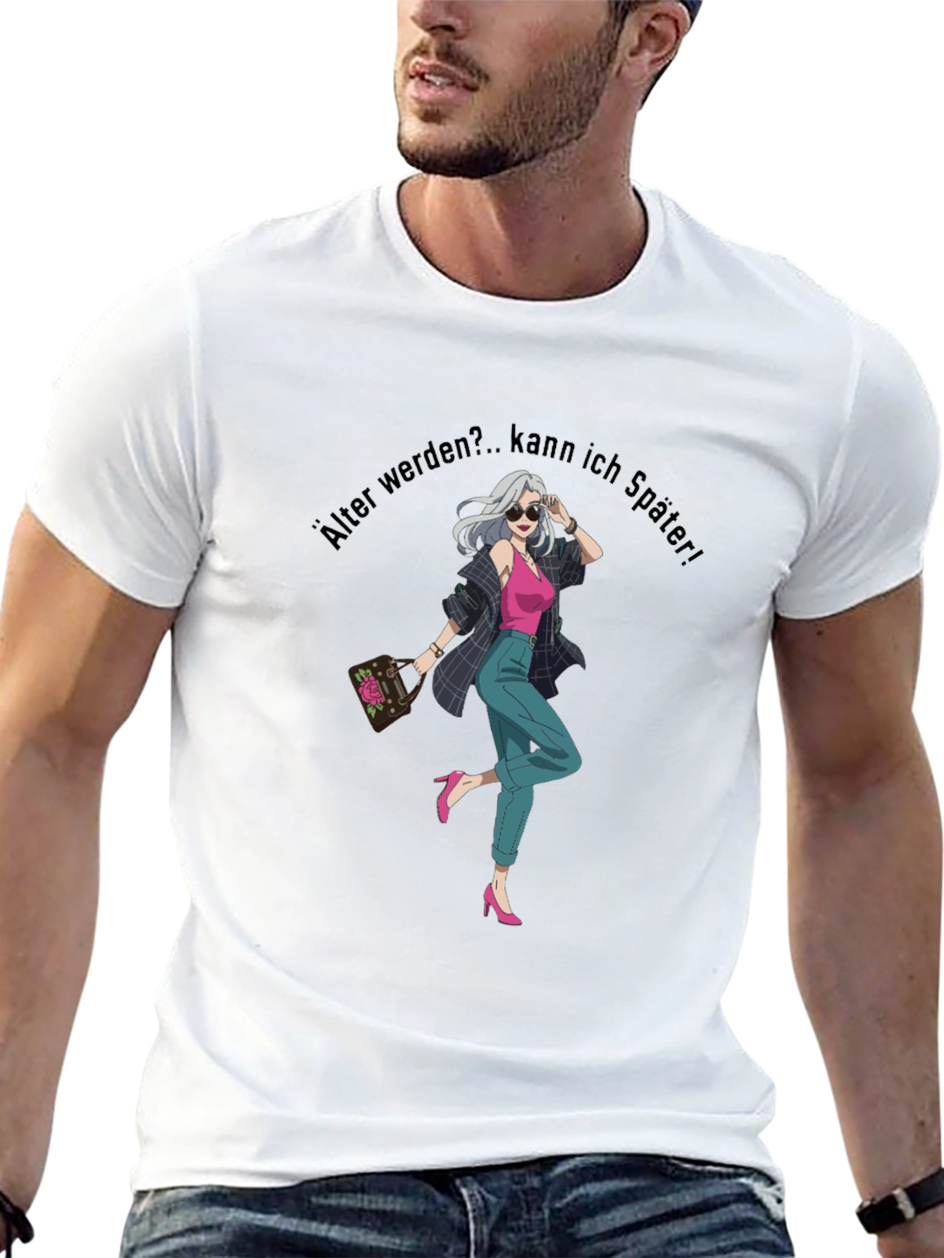 Stylish Alter werden Graphic T-Shirt