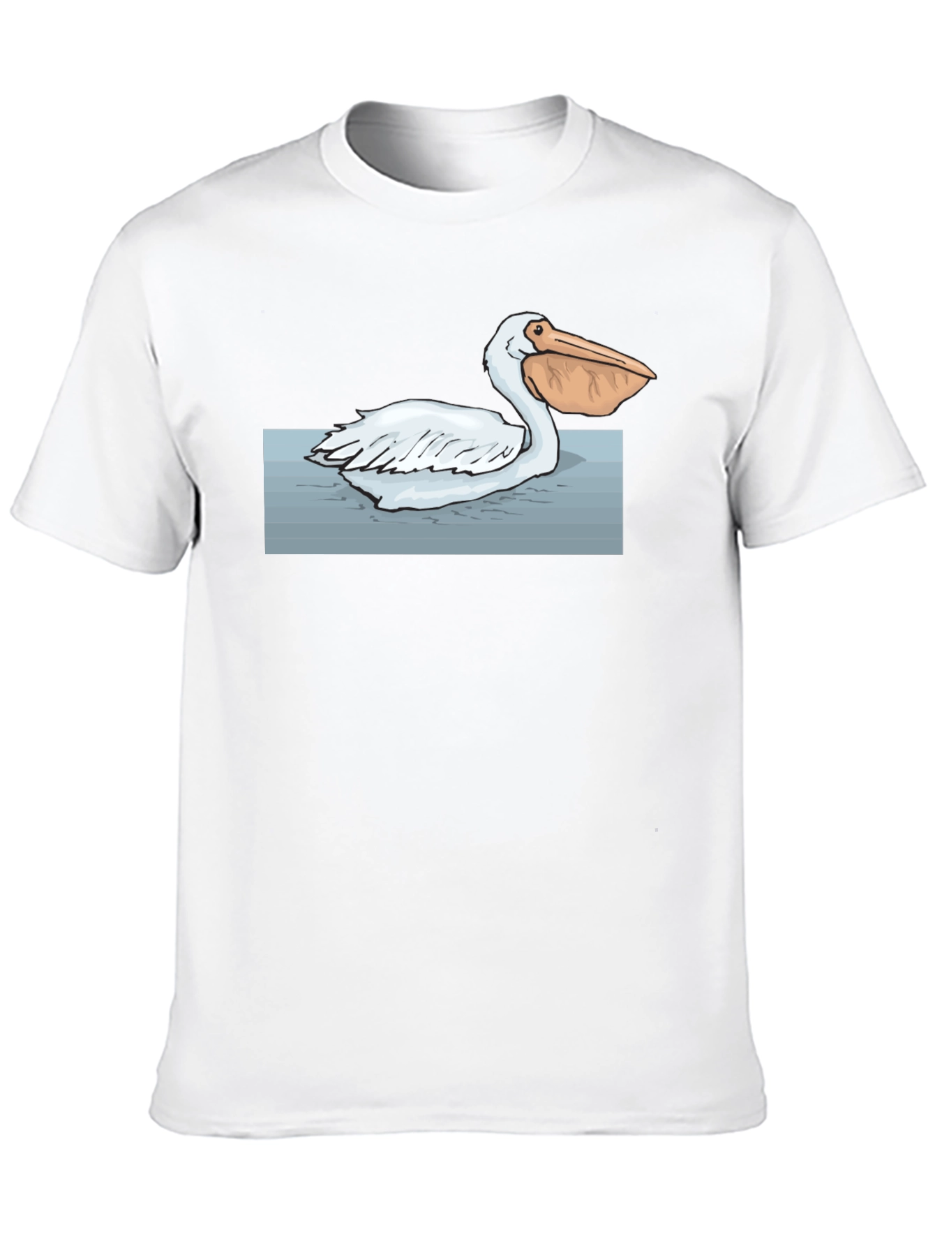 Pelican Graphic Tee - Black Cotton T-Shirt