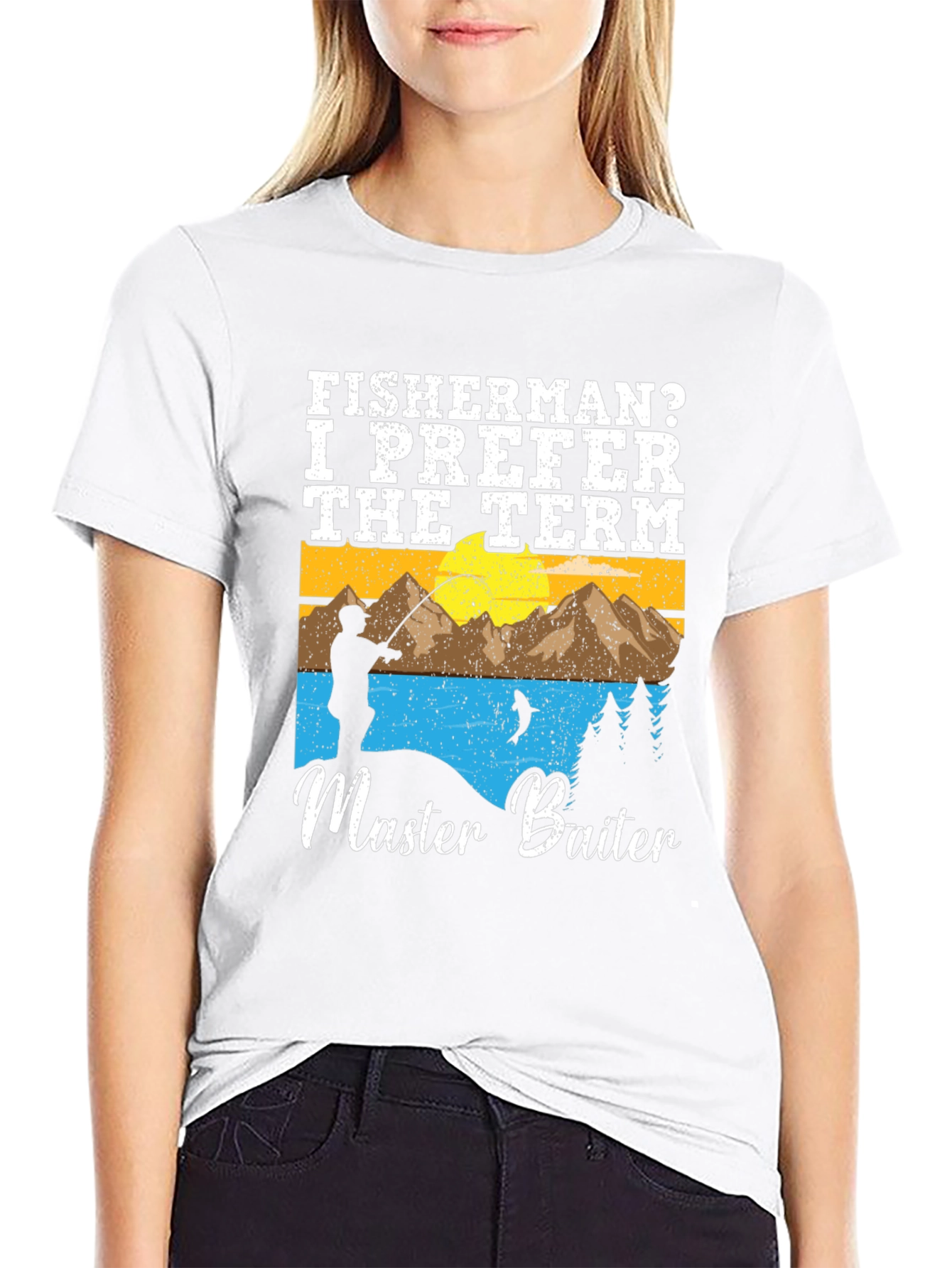 Master Baiter Fishing T-Shirt - Humorous Fisherman Tee