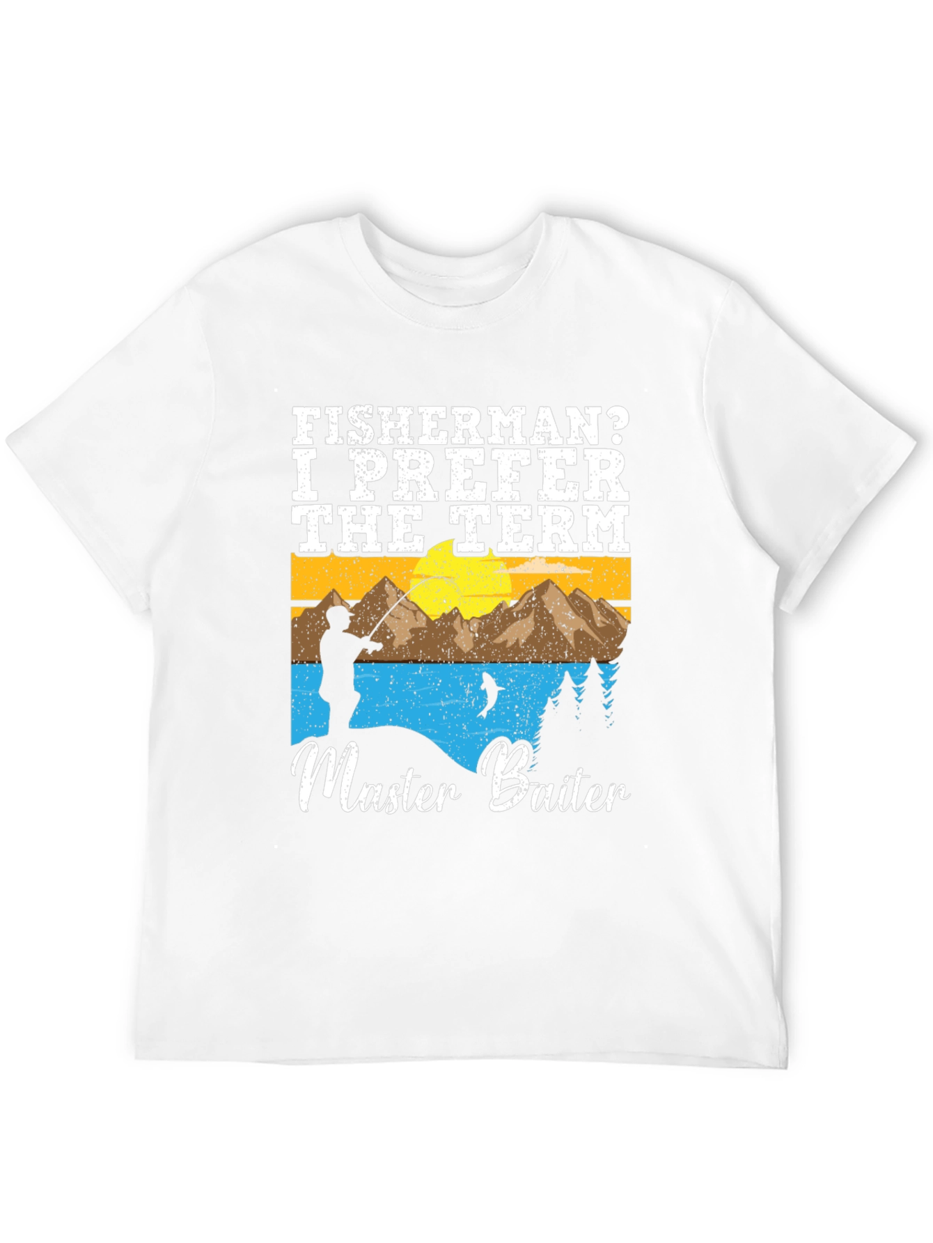 Master Baiter Fishing T-Shirt - Humorous Fisherman Tee