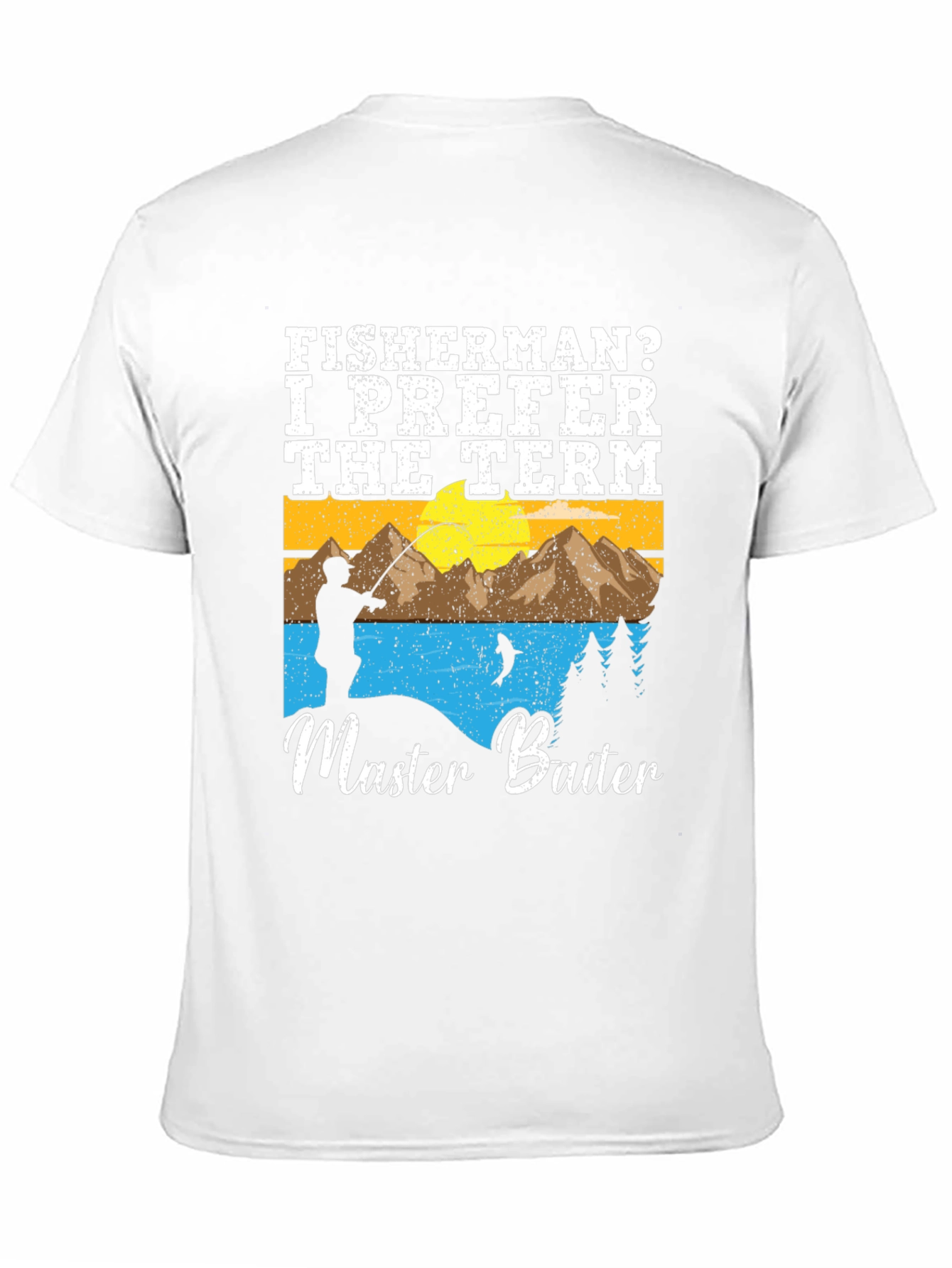 Master Baiter Fishing T-Shirt - Humorous Fisherman Tee
