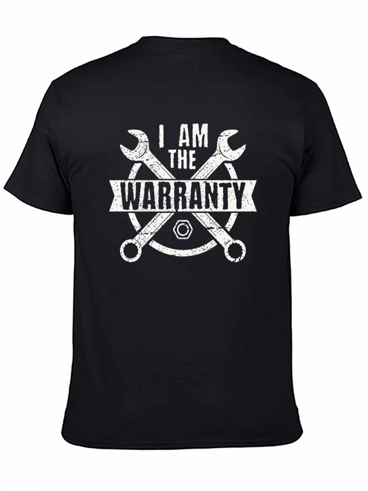 I Am The Warranty Graphic T-Shirt - Black