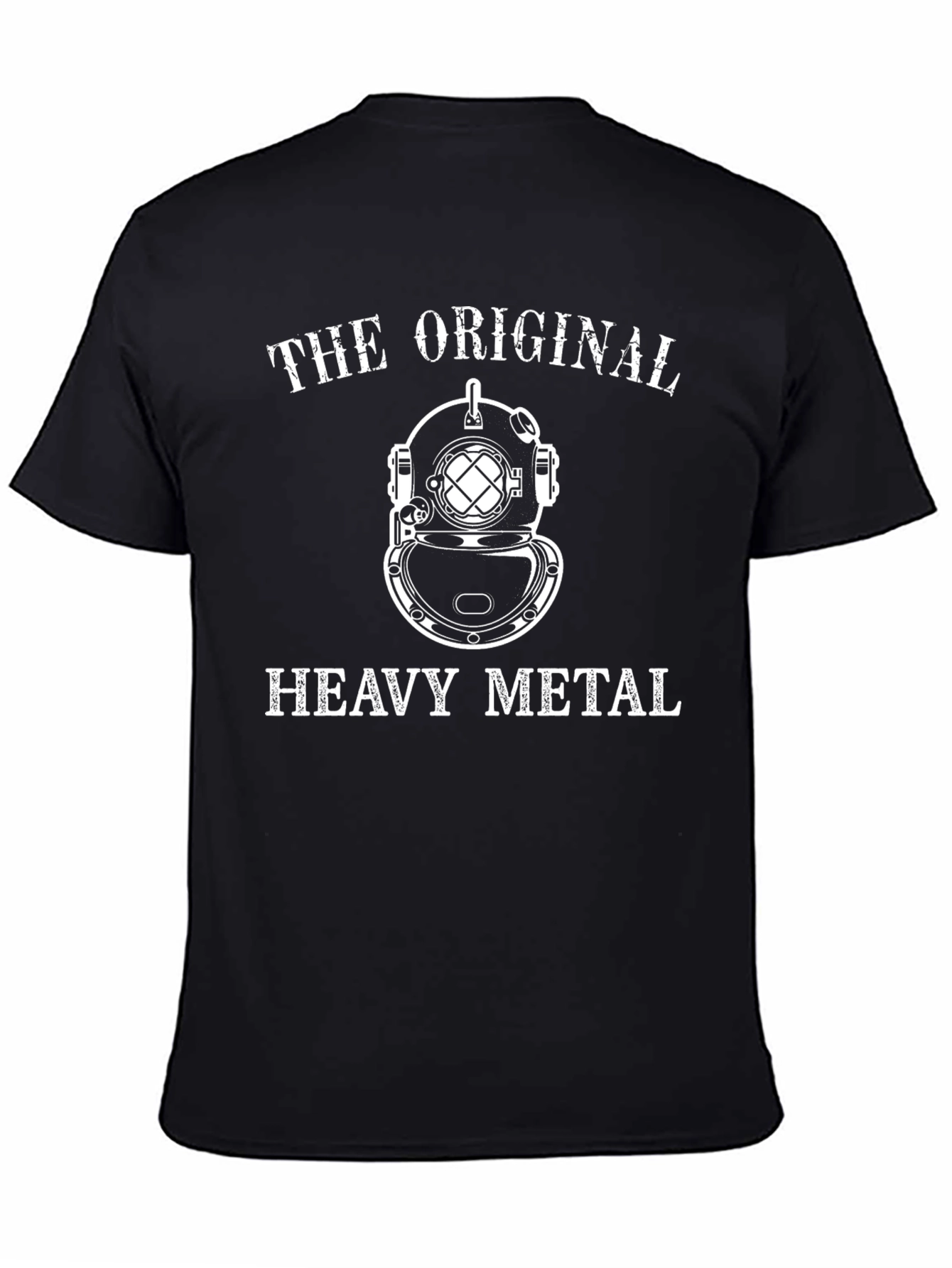 Original Heavy Metal Diver Helmet Graphic T-Shirt