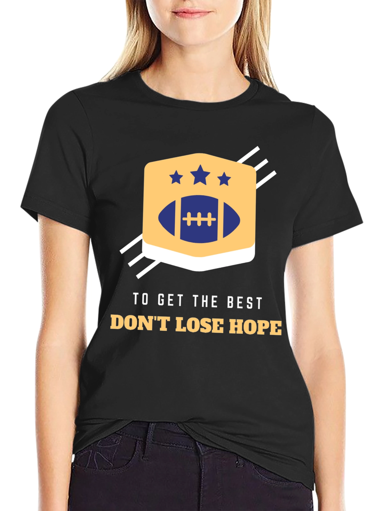 Inspirational Football Graphic Tee