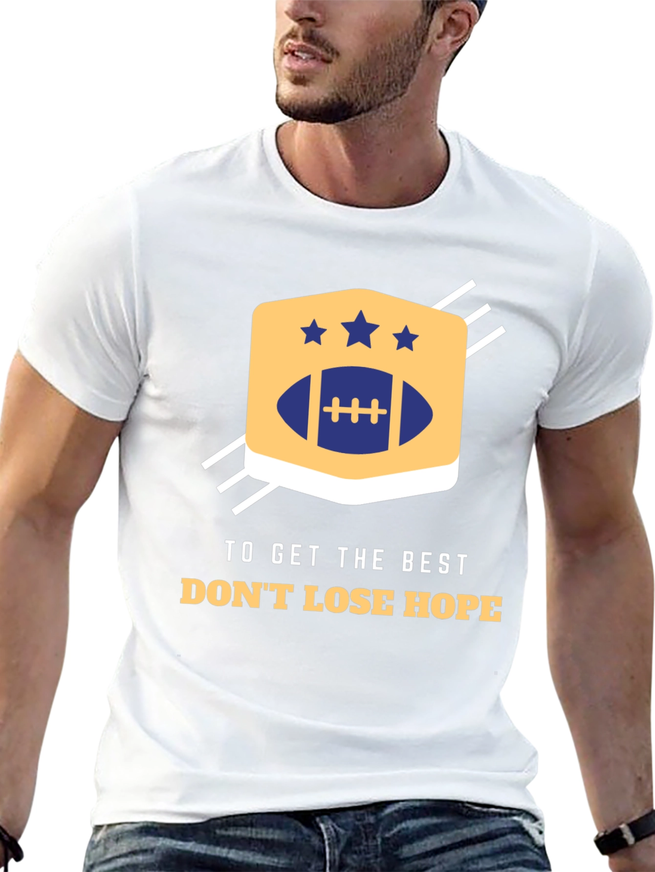 Inspirational Football Graphic Tee