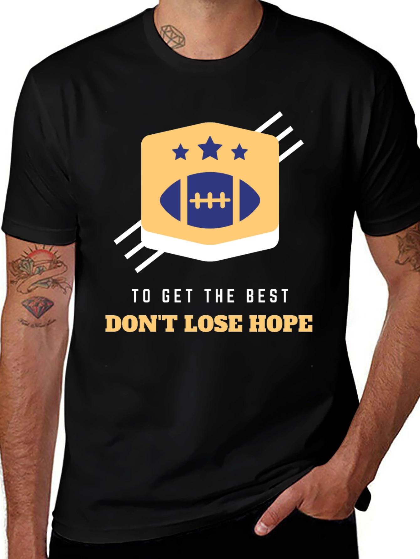 Inspirational Football Graphic Tee