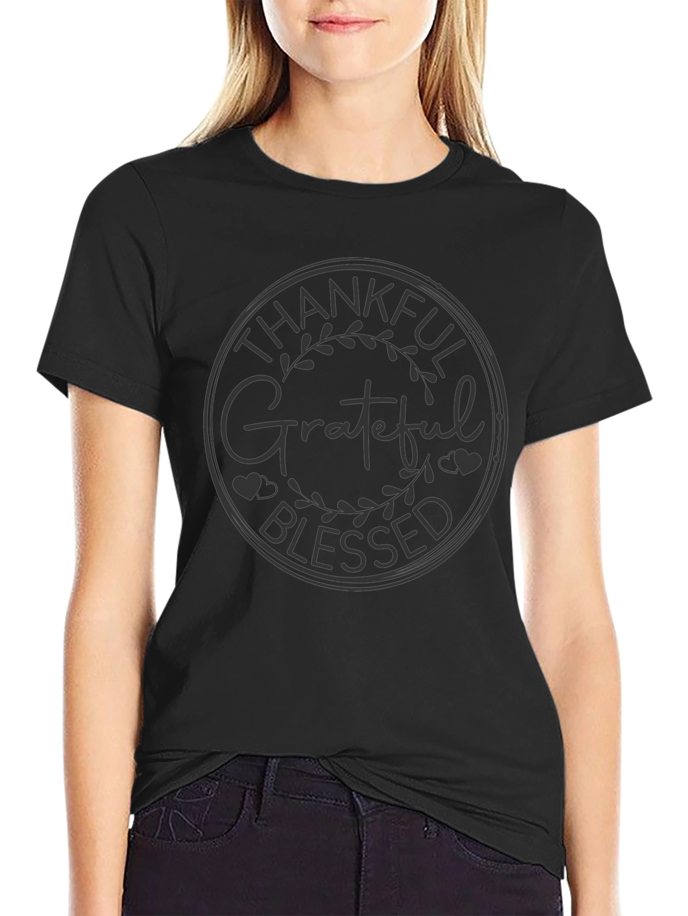 Thankful Grateful Blessed T-Shirt