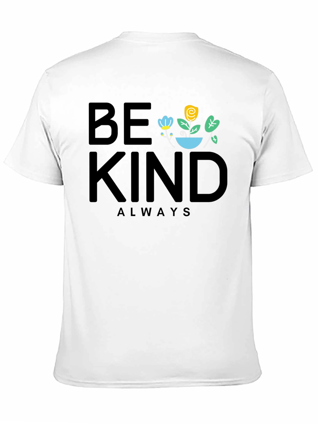 Be Kind Always Graphic T-Shirt - Black