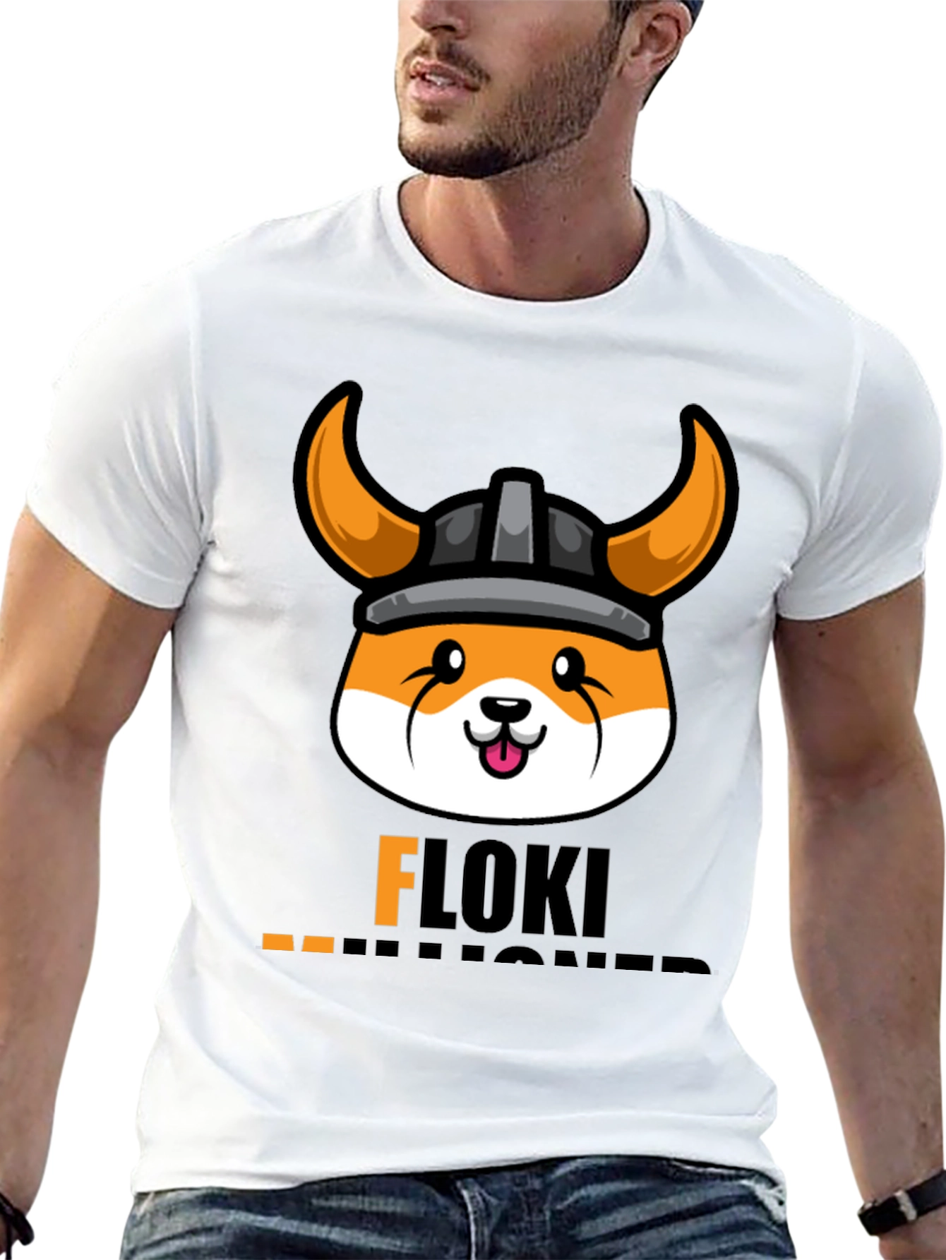 Floki Millionaire Viking Doge Graphic T-Shirt