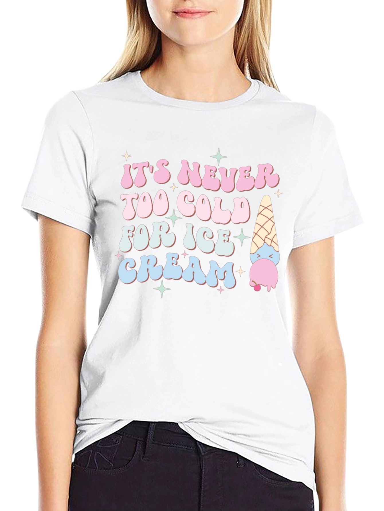 Its Never Too Cold Ice Cream T-Shirt