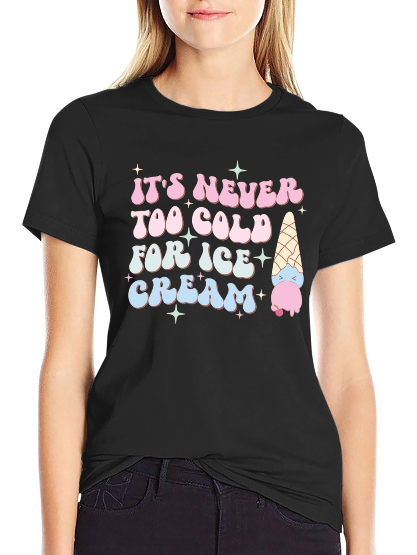 Its Never Too Cold Ice Cream T-Shirt