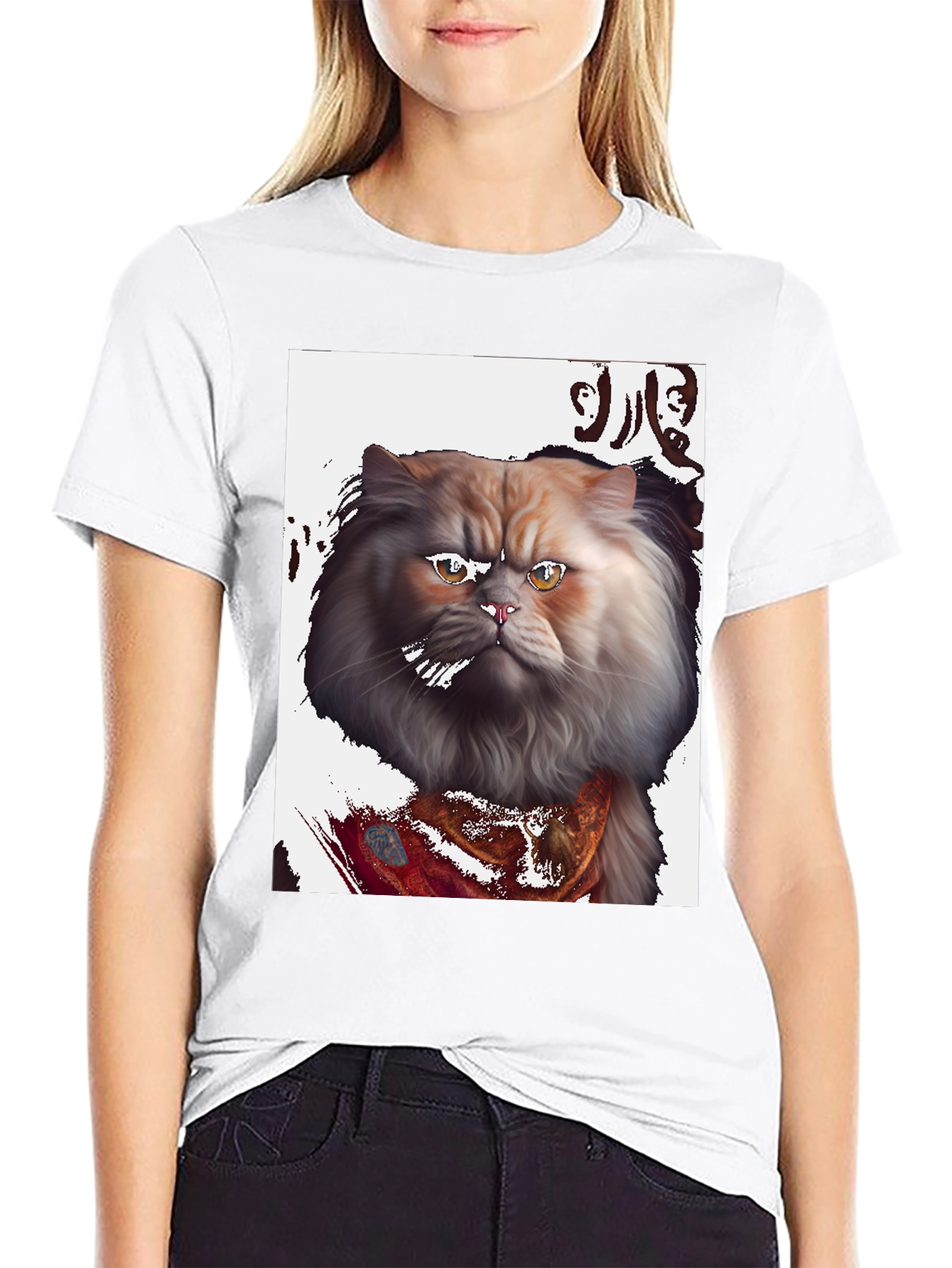 Cool Cat Bandana T-Shirt Graphic Tee