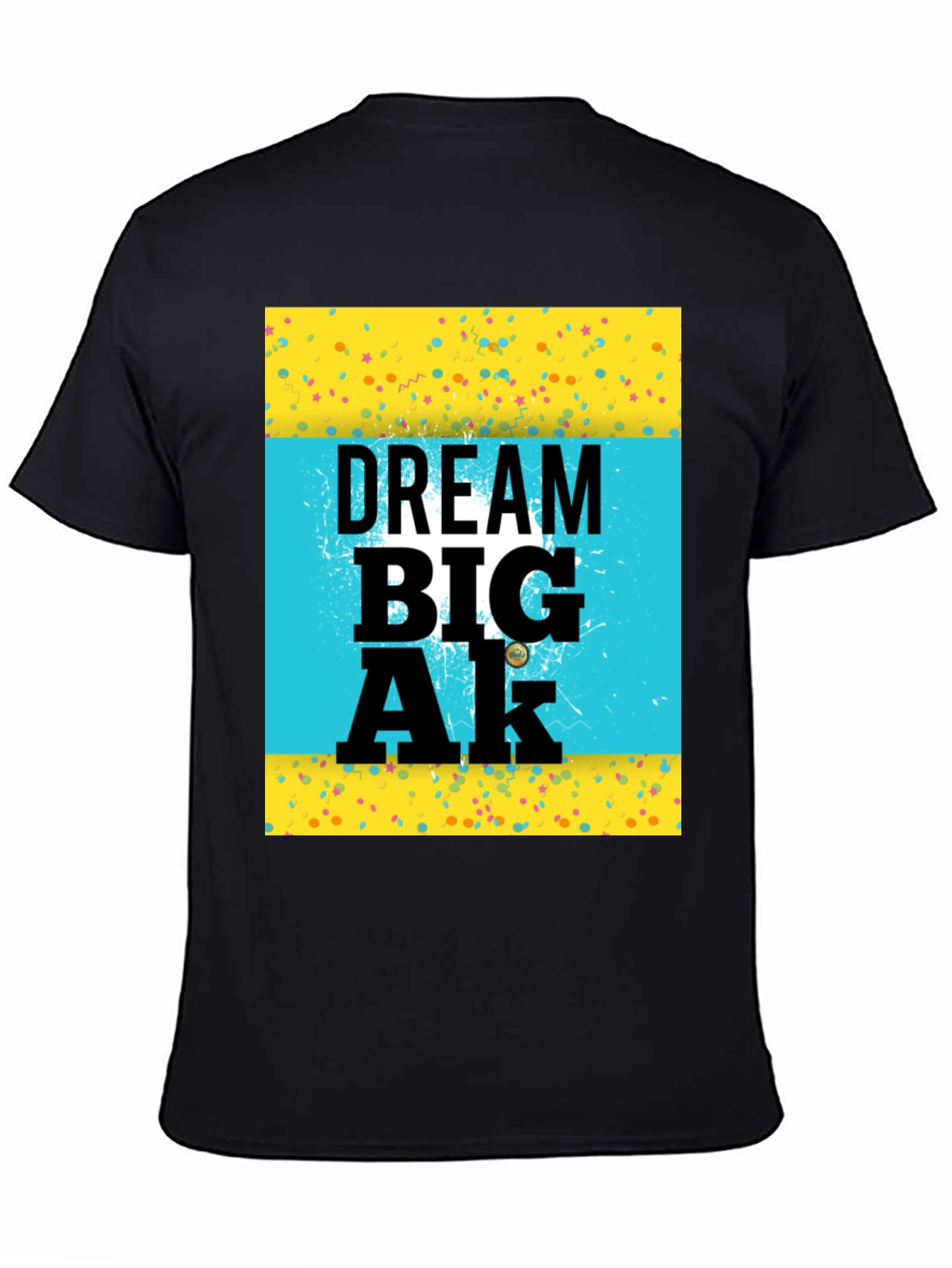 Dream Big Tee - Graphic Print Crew Neck