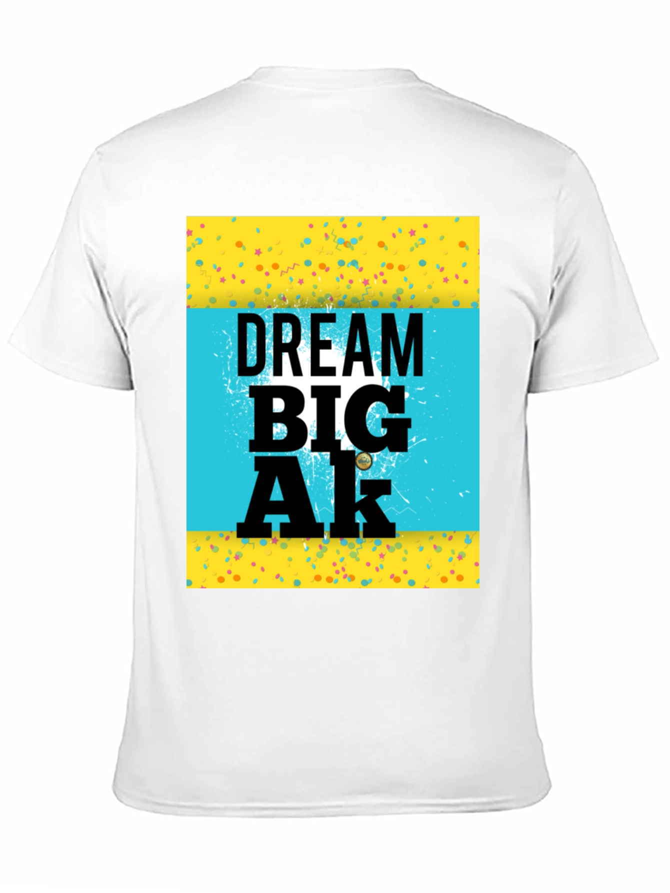 Dream Big Tee - Graphic Print Crew Neck