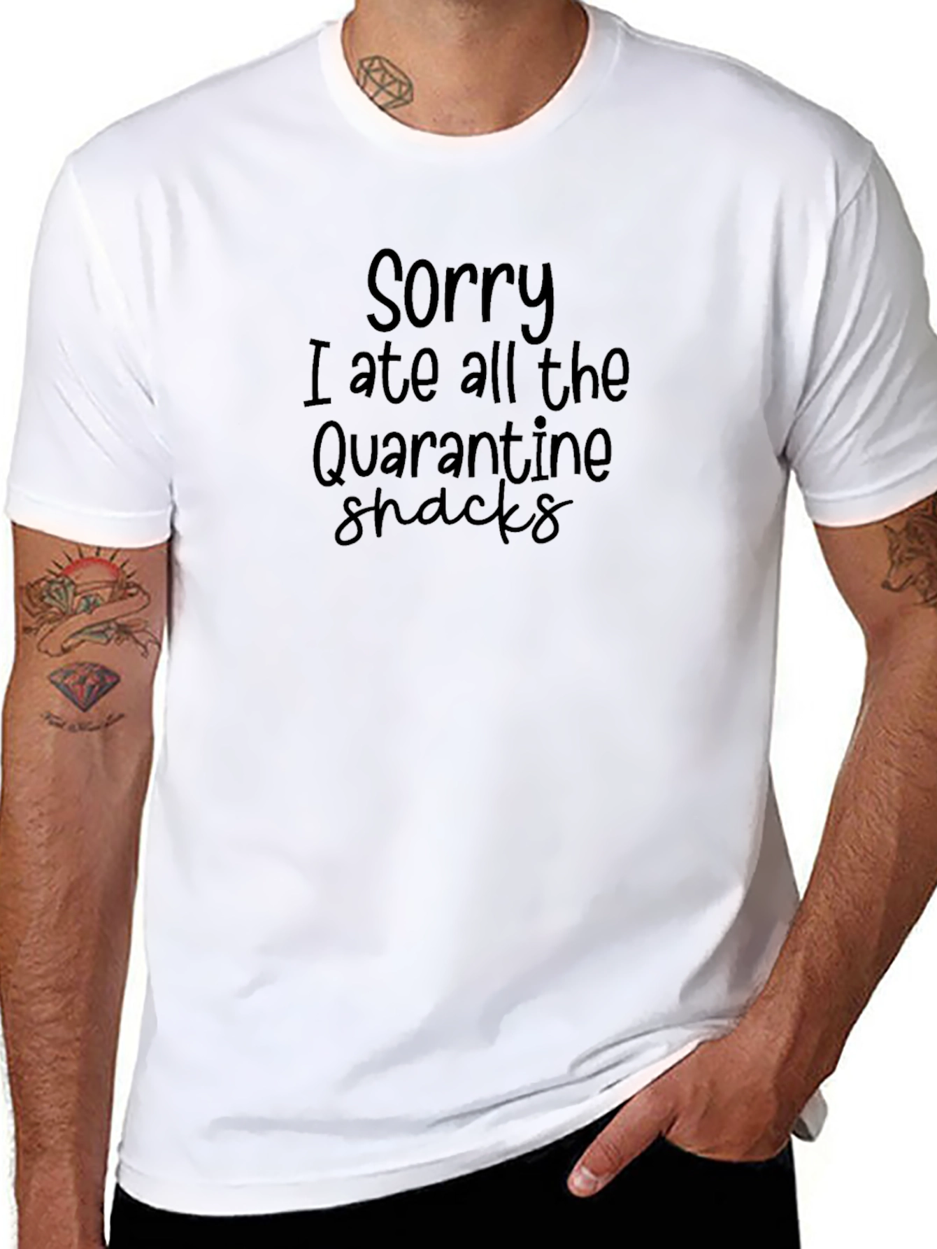 Quarantine Snack T-Shirt - Funny Novelty Graphic Tee