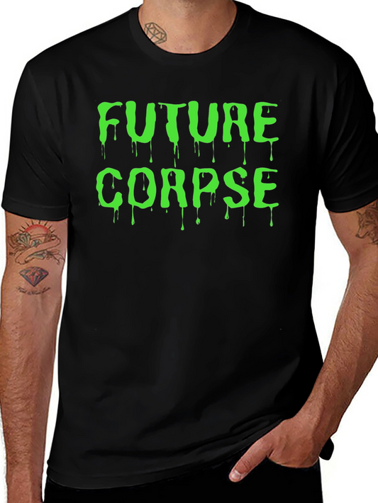 Future Corpse Black Graphic T-Shirt