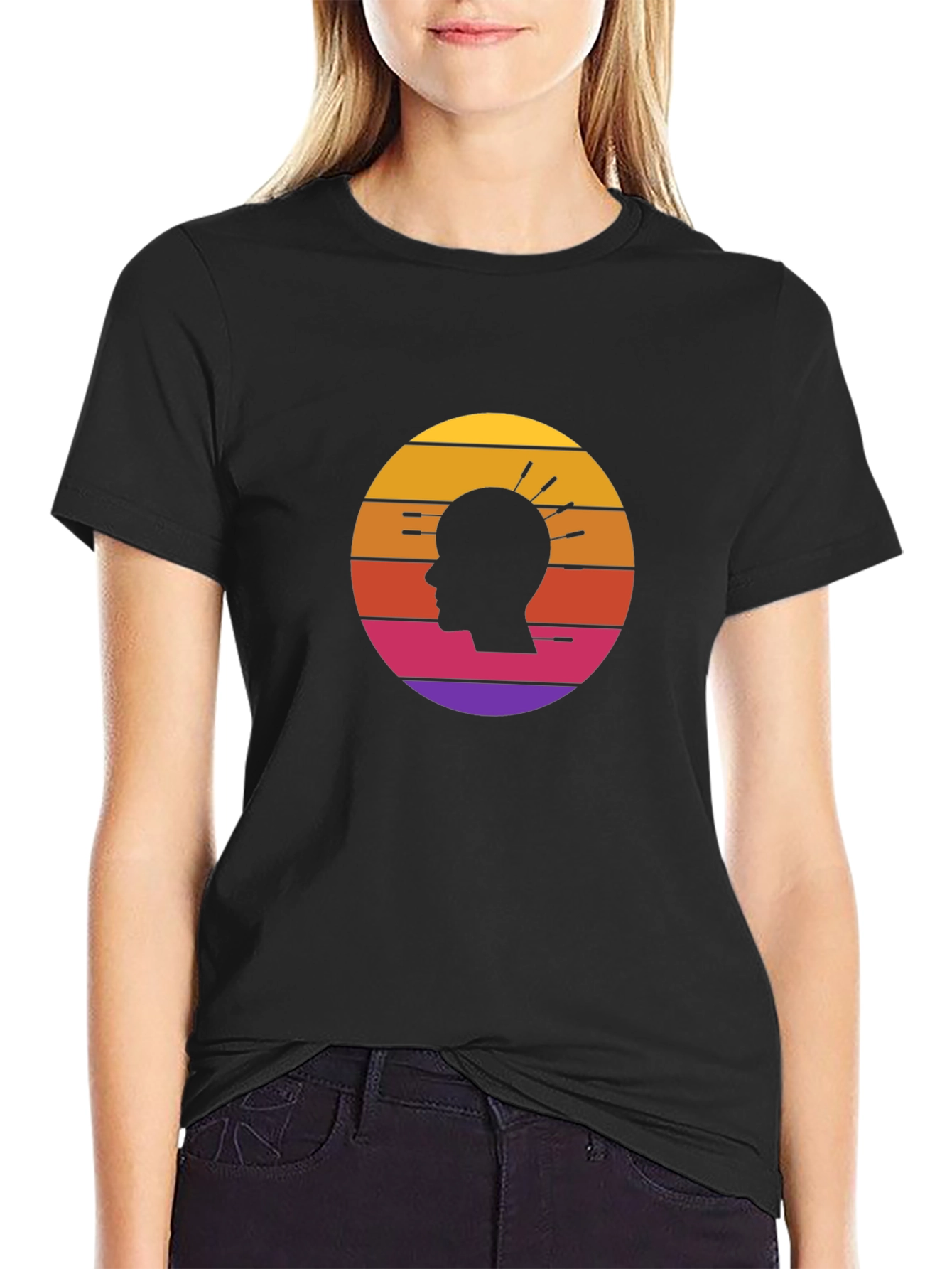 Acupuncture Sunset T-Shirt - Relax & Revive