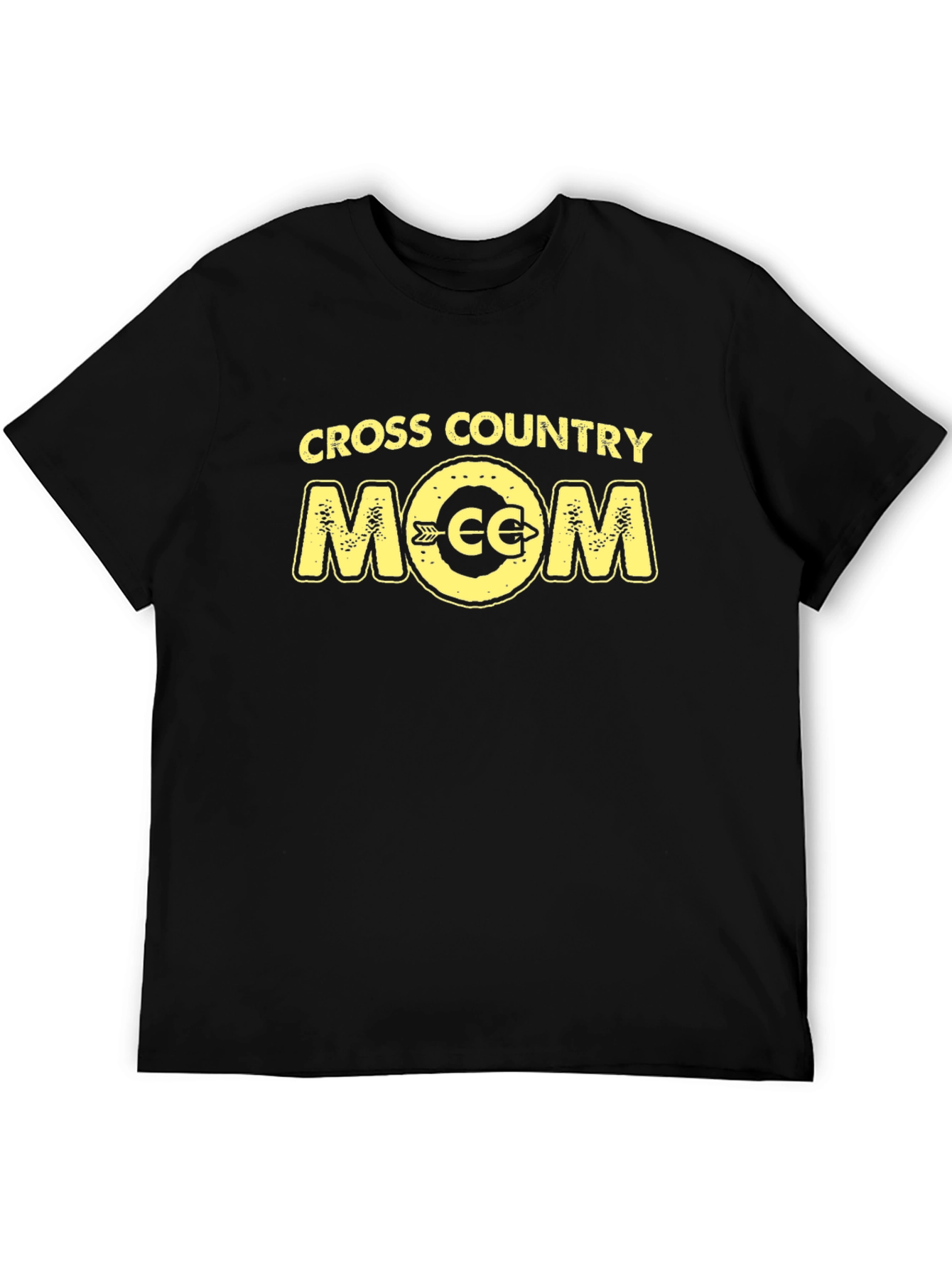Cross Country Mom Black T-Shirt