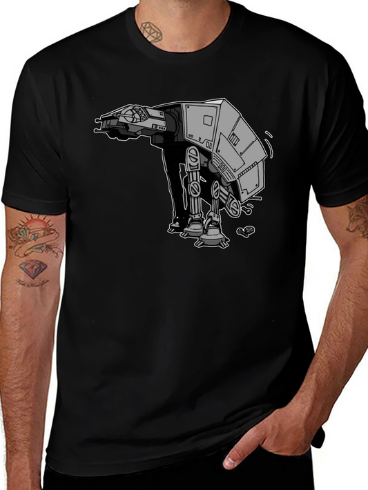 AT-AT Walker Graphic T-Shirt - Black