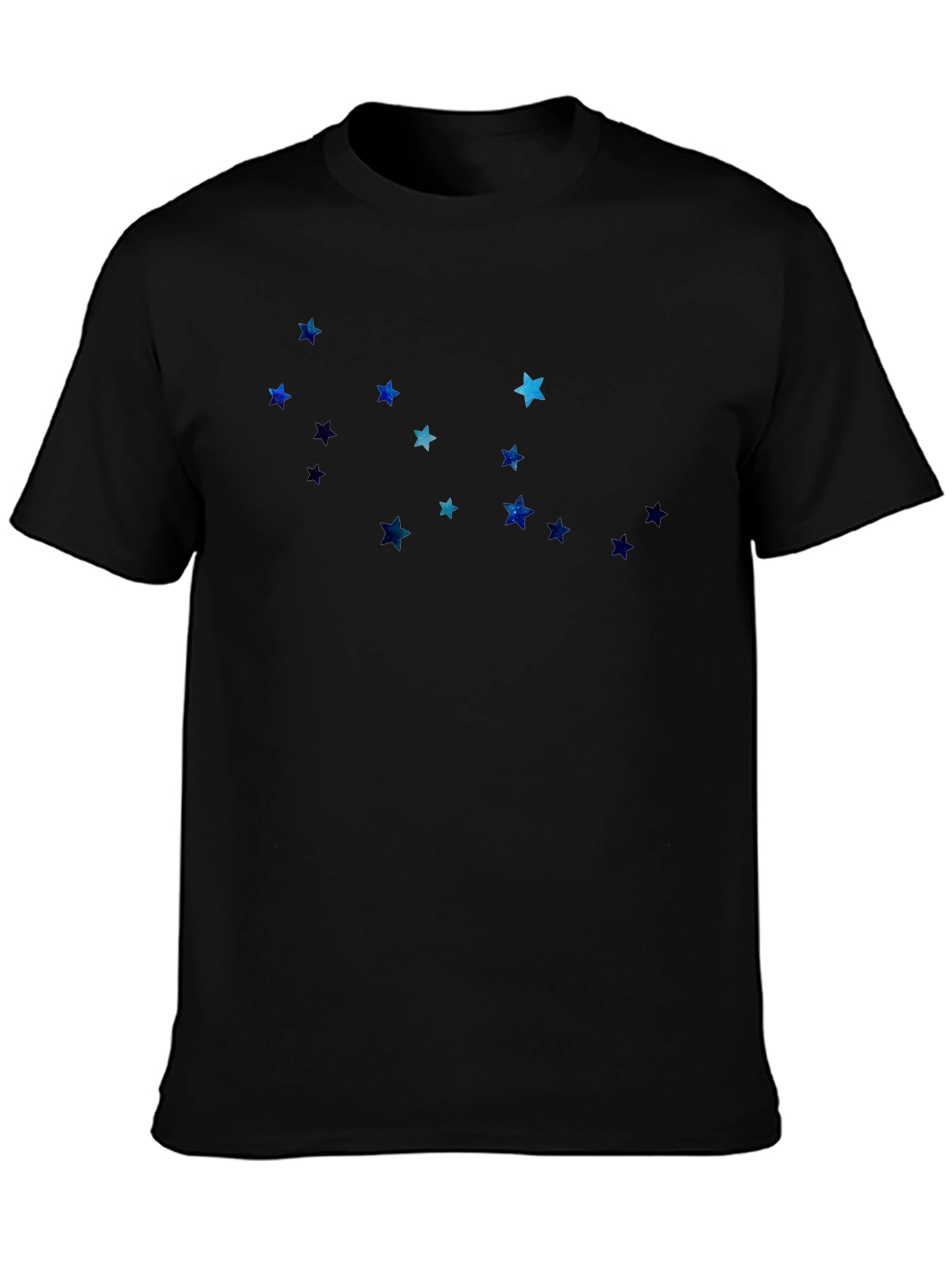 Starry Night Graphic Tee - Mens Black T-Shirt