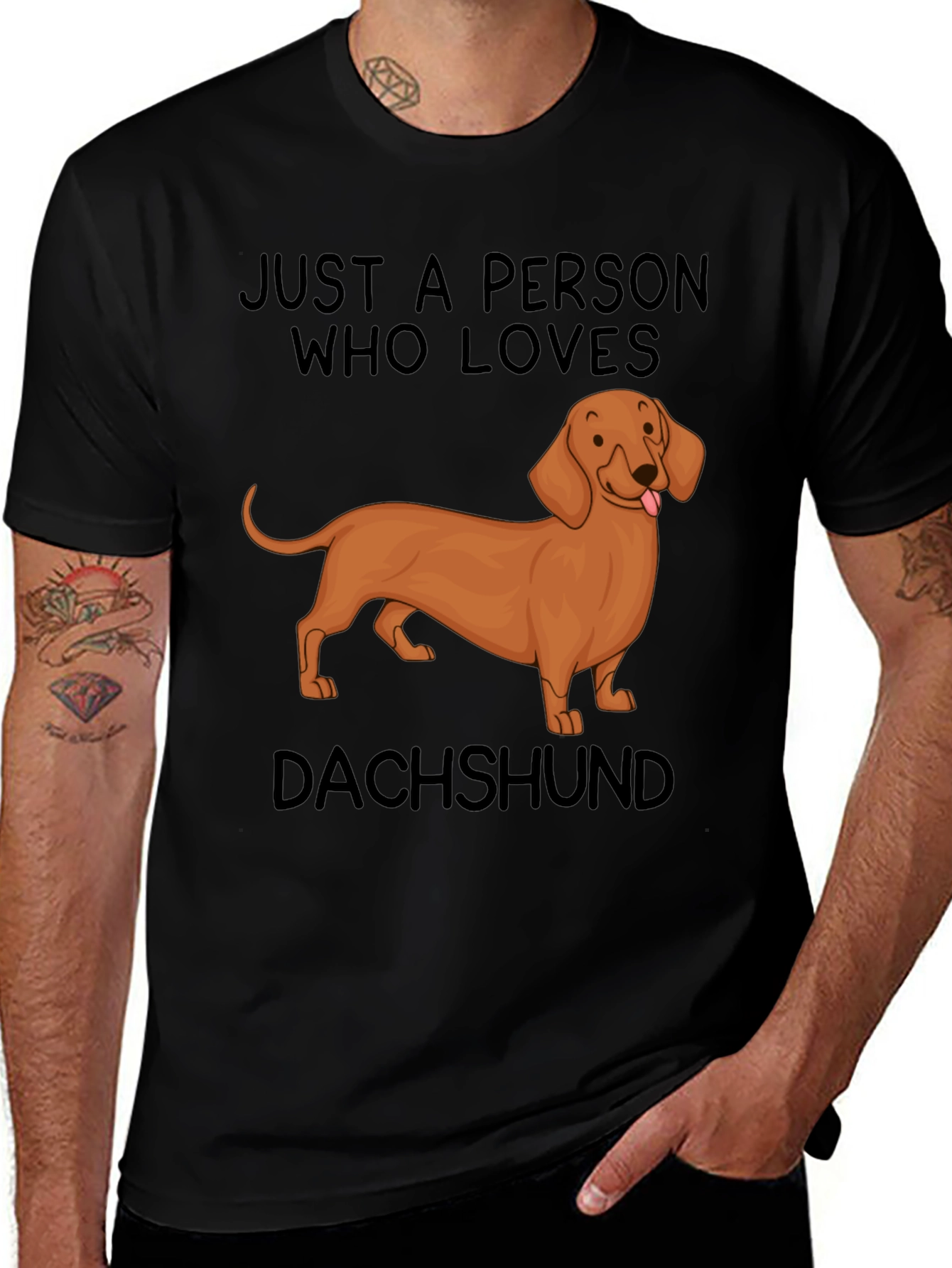 Dachshund Lover T-Shirt Cute Dog Tee