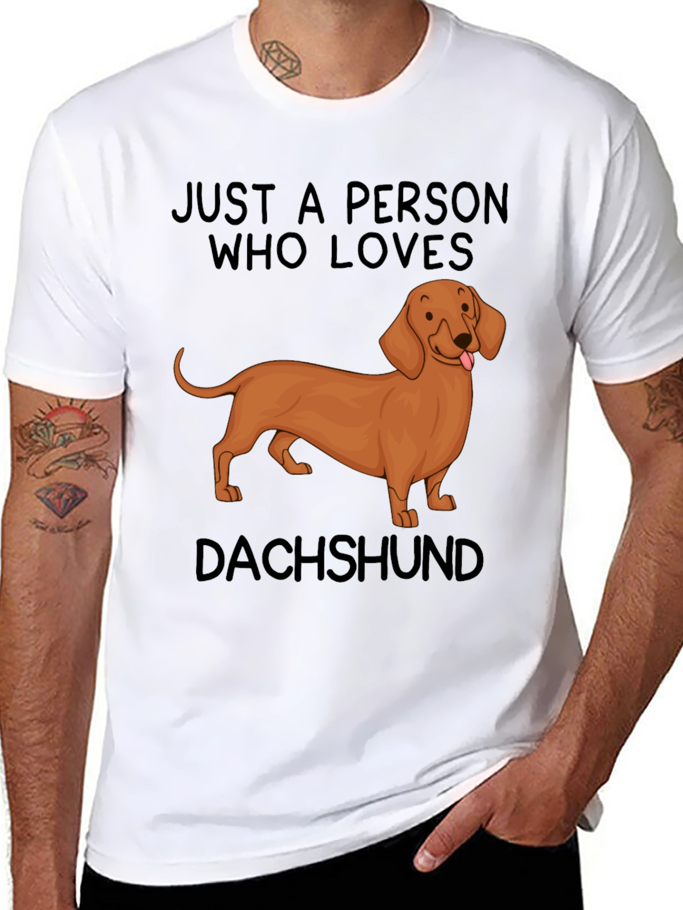Dachshund Lover T-Shirt Cute Dog Tee