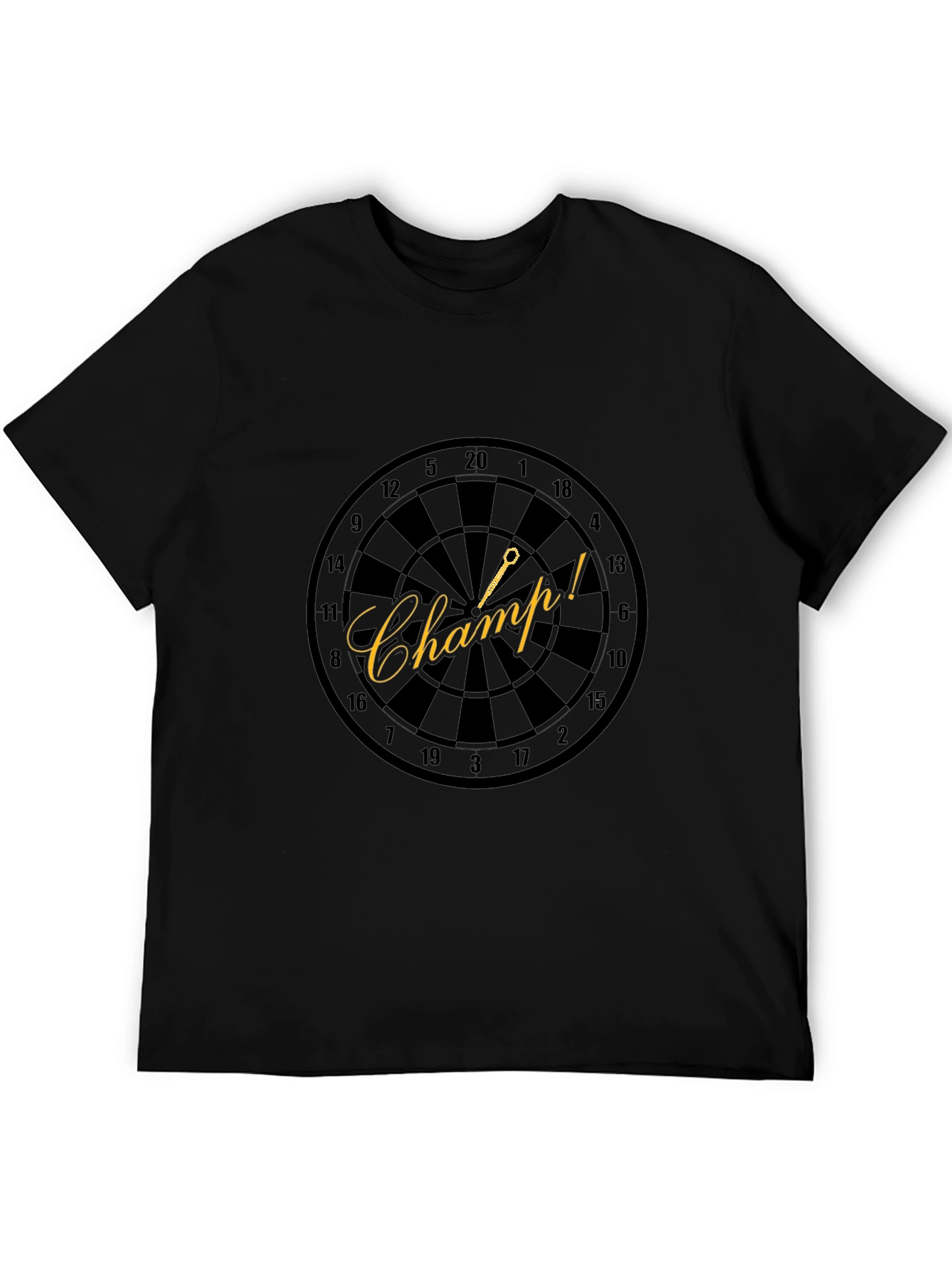 Dart Champ T-Shirt - Black