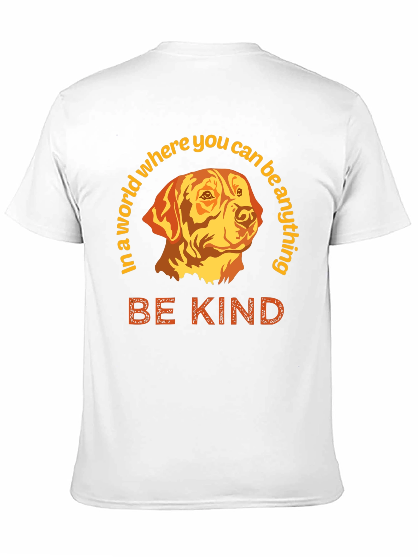 Be Kind Dog Graphic T-Shirt - Inspirational Tee
