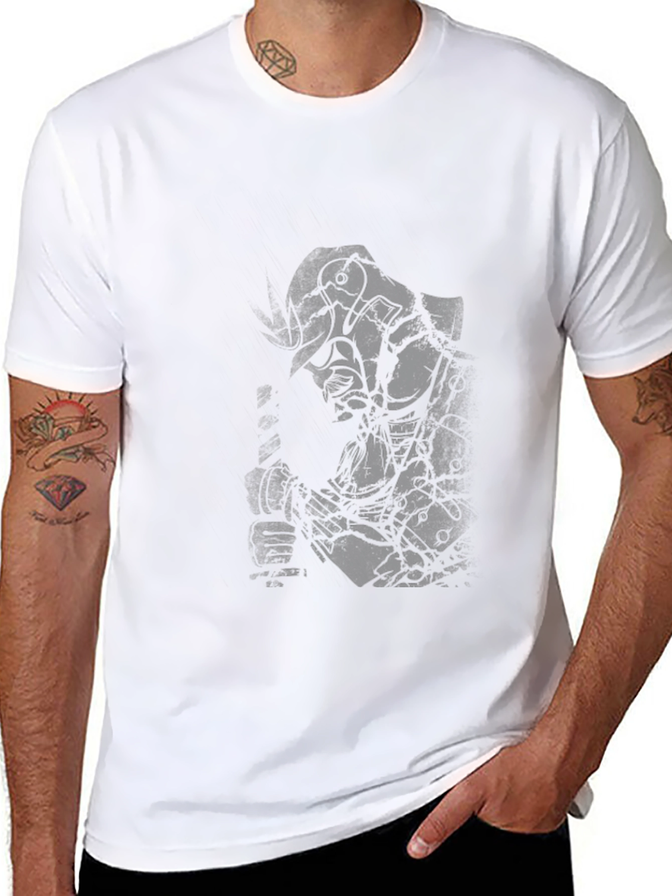 Urban Graphic Print T-Shirt - Streetwear Style
