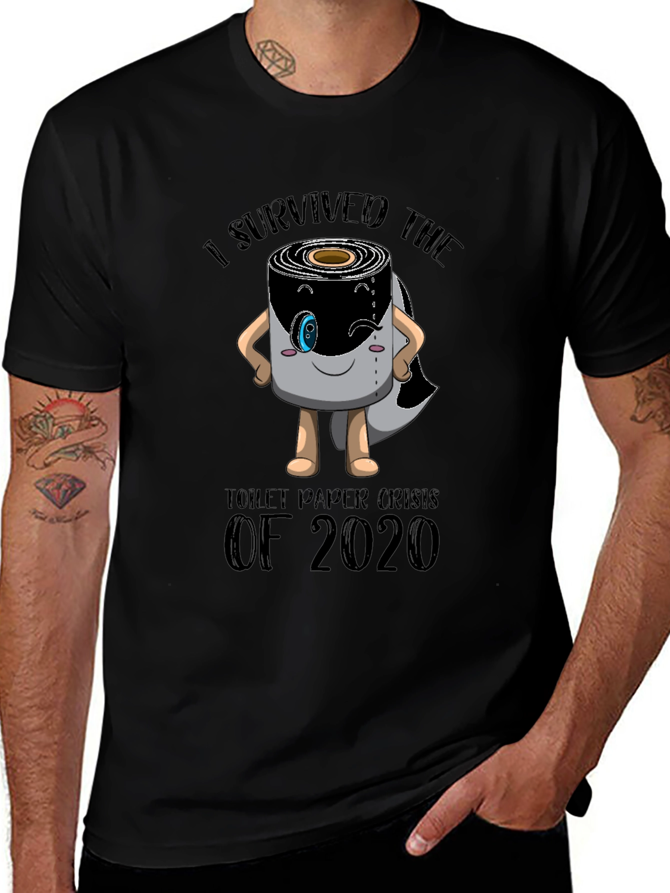 I Survived Toilet Paper Crisis T-Shirt