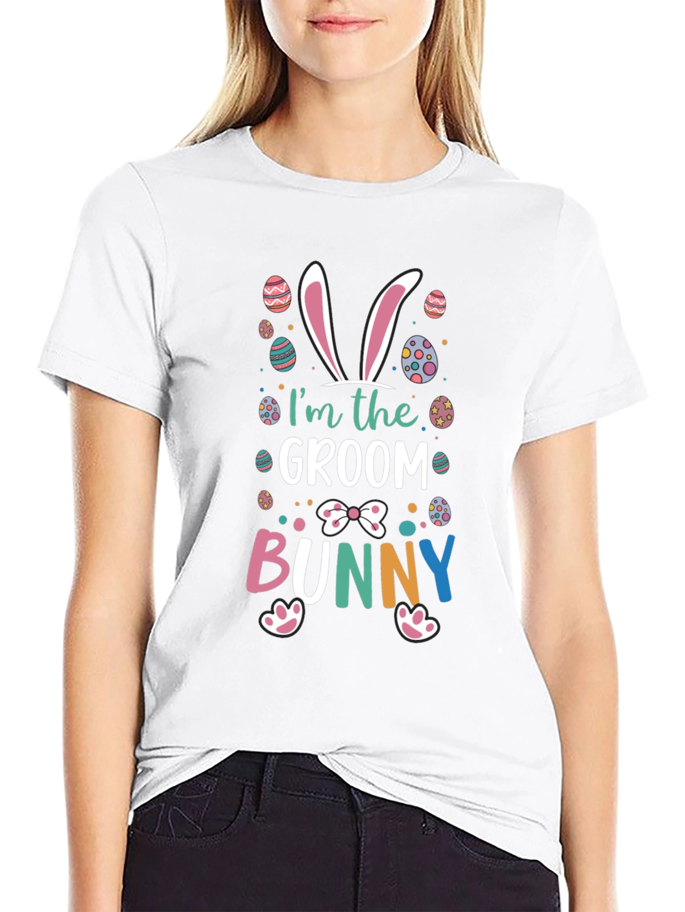 Groom Bunny Easter T-Shirt