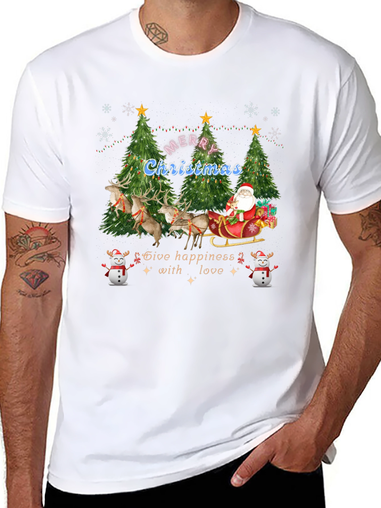 Merry Christmas Graphic Tee