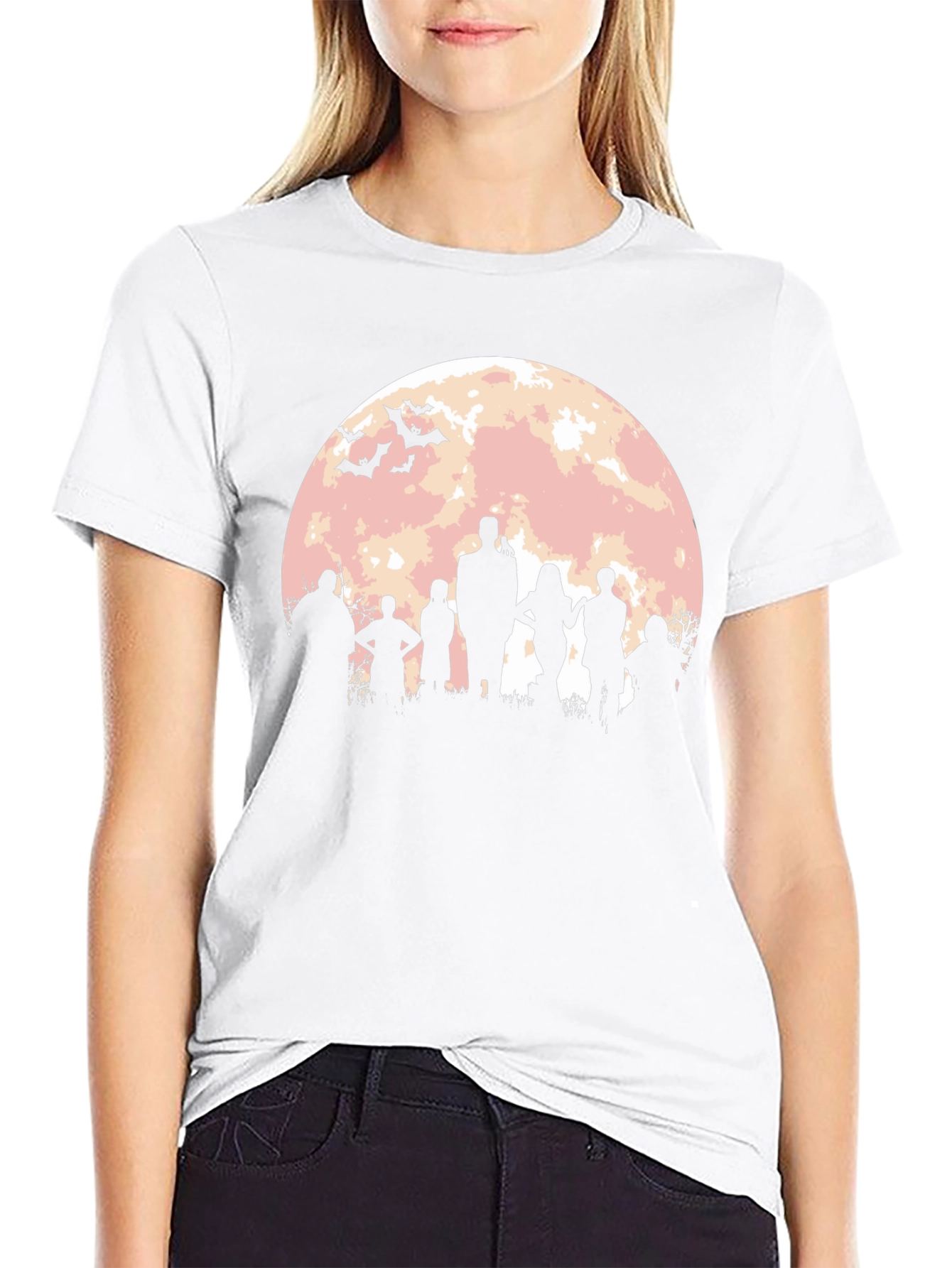 Addams Family Full Moon T-Shirt