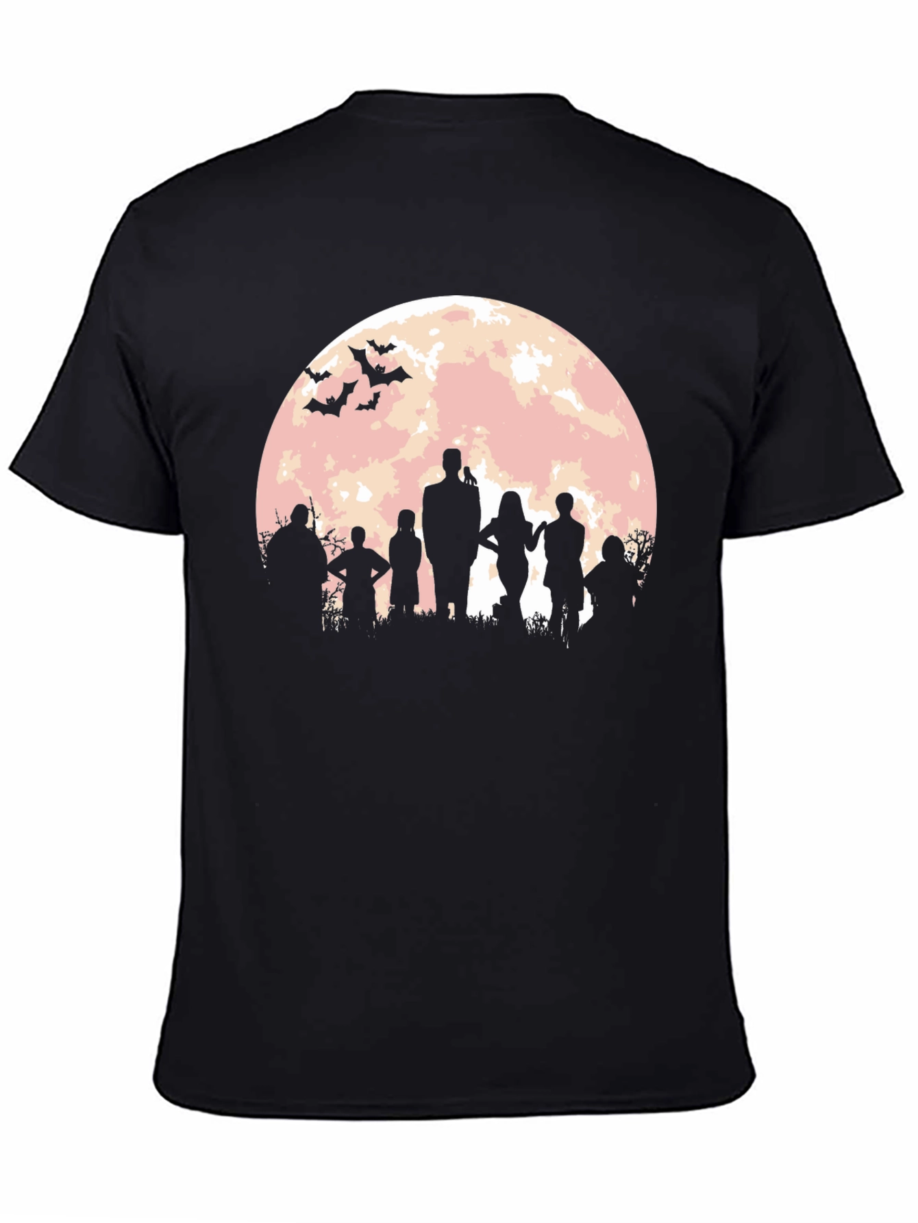 Addams Family Full Moon T-Shirt