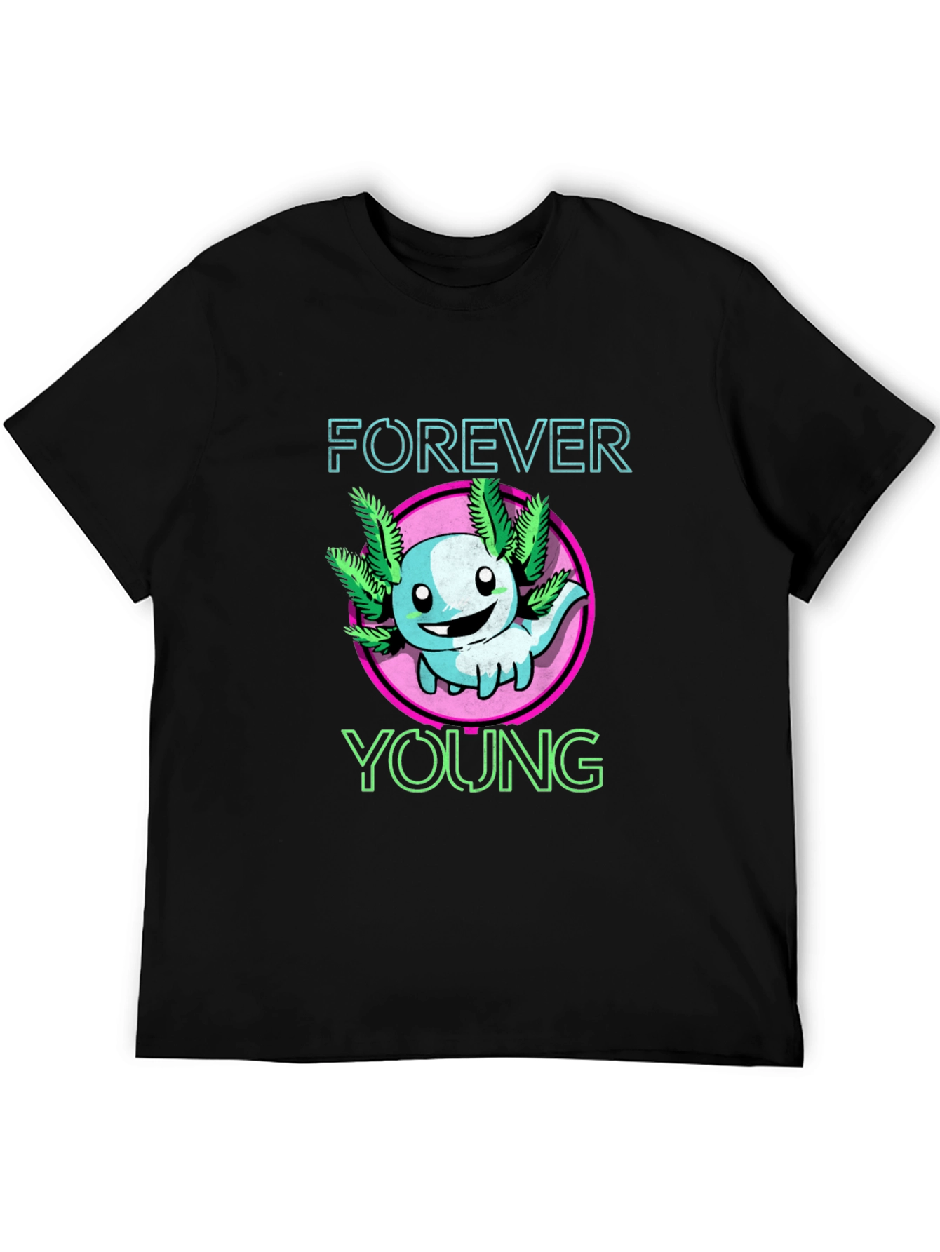 Forever Young Axolotl Graphic Tee