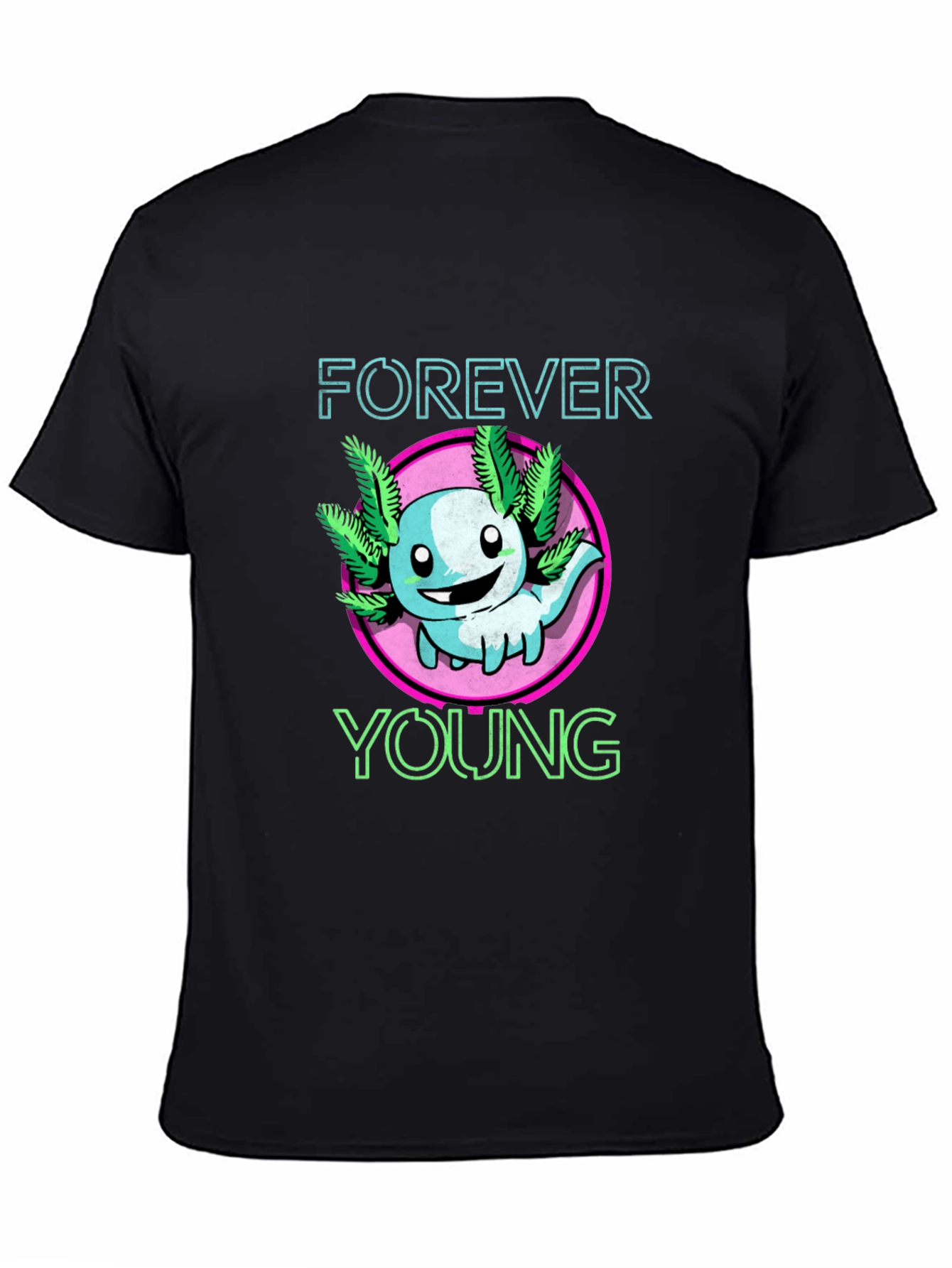 Forever Young Axolotl Graphic Tee
