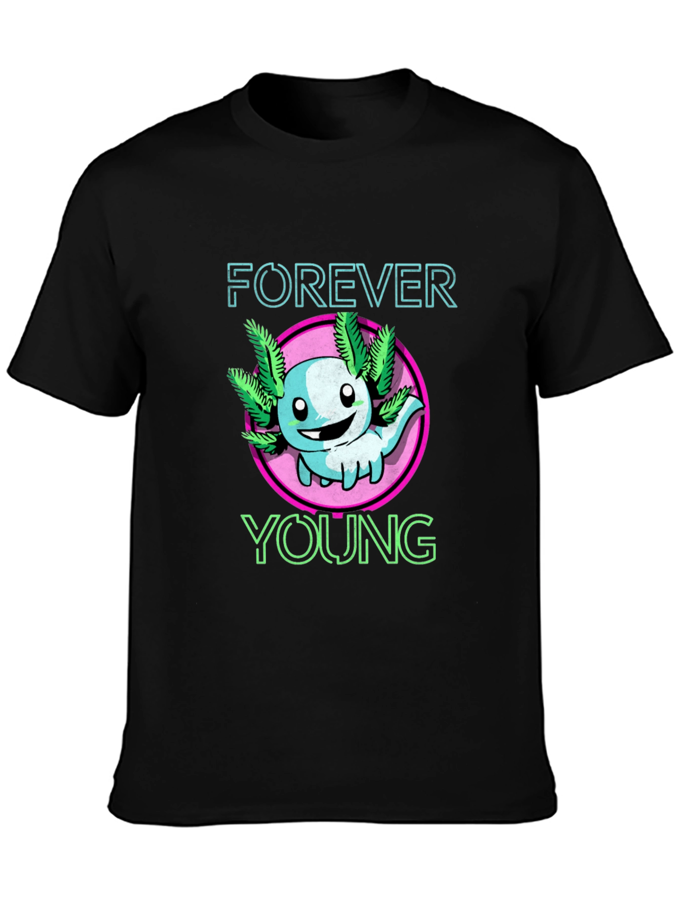 Forever Young Axolotl Graphic Tee