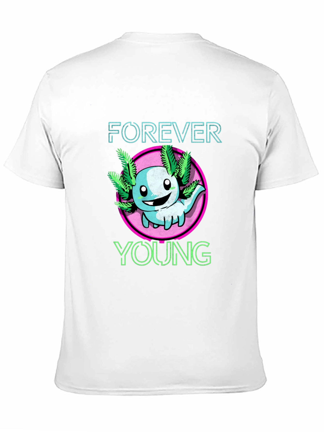 Forever Young Axolotl Graphic Tee