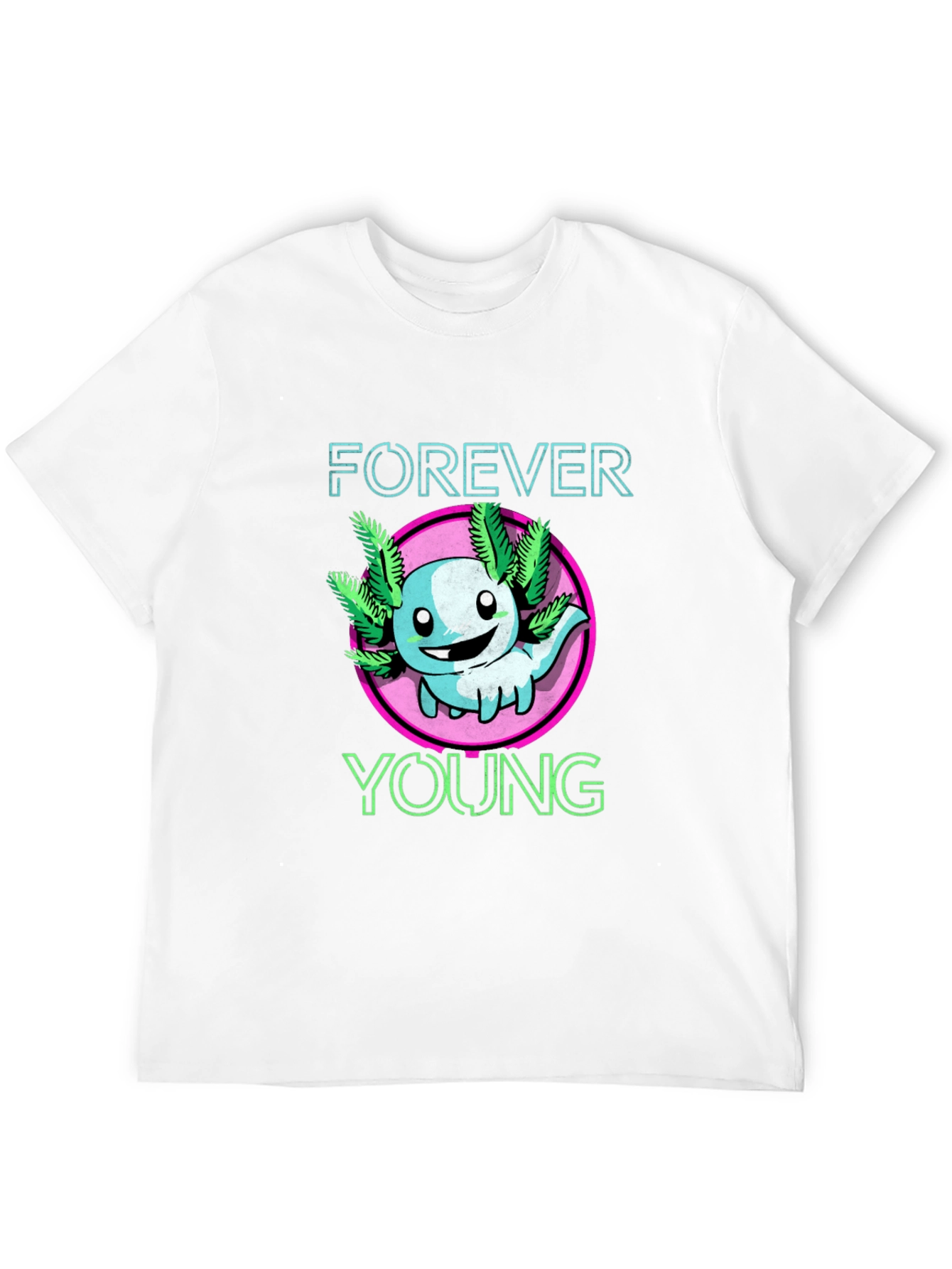 Forever Young Axolotl Graphic Tee