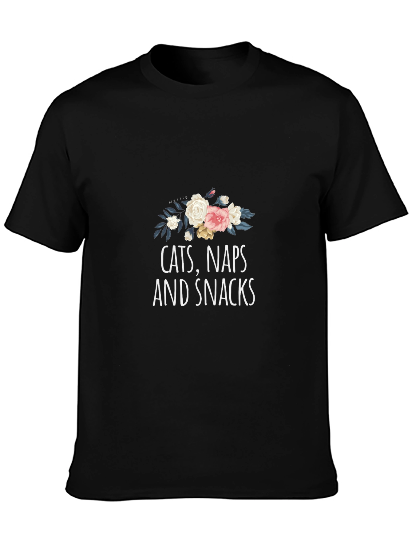 Cats Naps & Snacks Graphic Tee