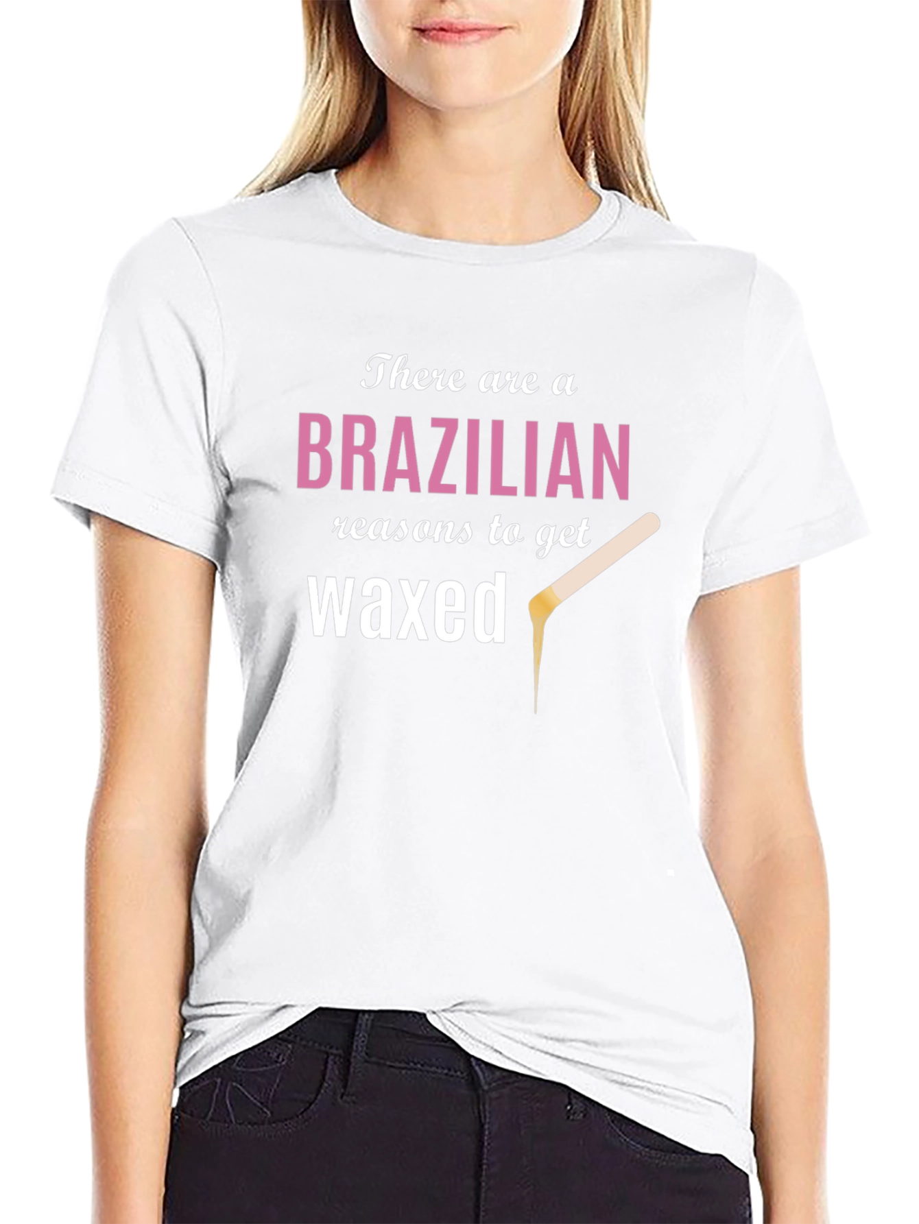Brazilian Waxed T-Shirt - Funny Beauty Tee