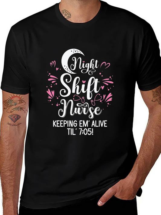 Night Shift Nurse Graphic Tee